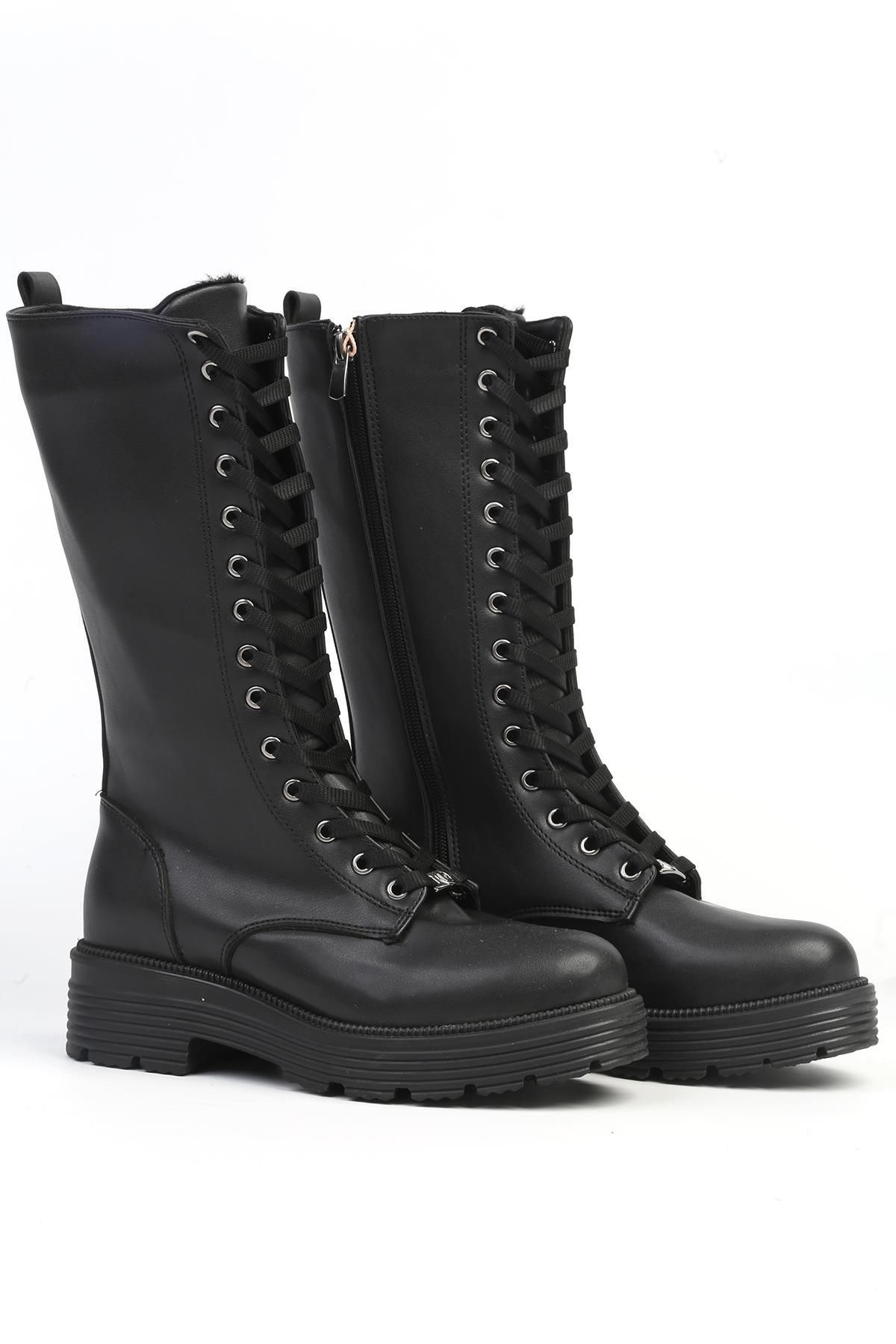 Pierre Cardin-®| PC-52504 - 3592 حذاء نسائي جلد أسود 3