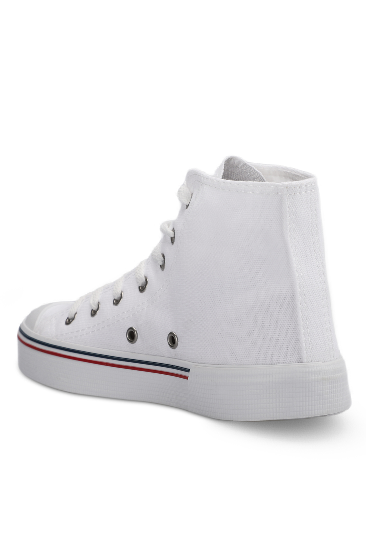 U.S. Polo Assn. یو اس پولو کفش ورزشی زنانه PENELOPE HIGH 3FX سفید اورجینال - تصویر 3