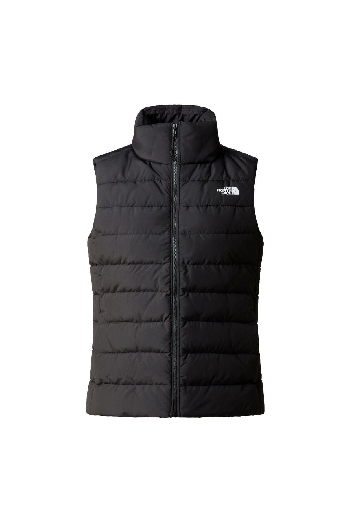 The north discount face gilet black