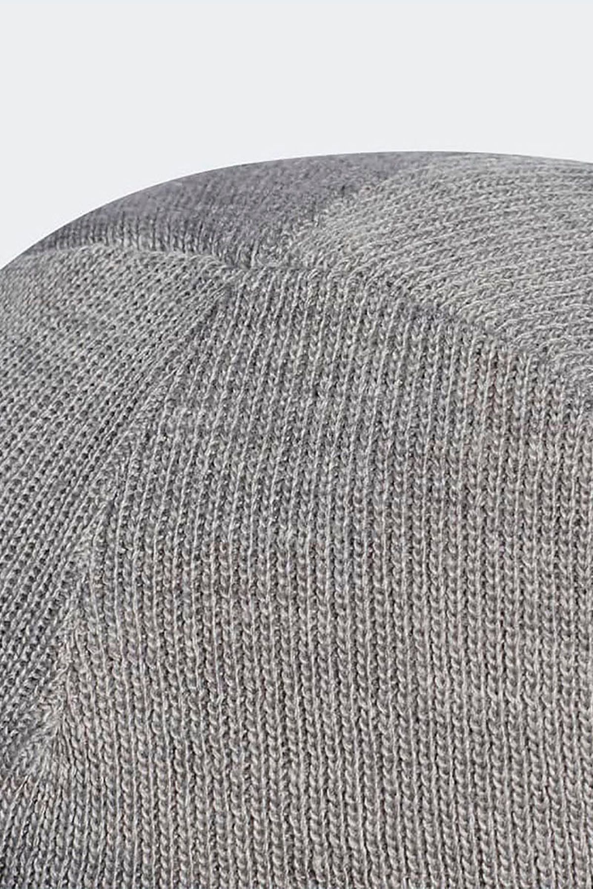 کلاه بافتنی خاکستری مردانه و زنانه کشباف مدل Beret Ac Cuff Gu0289 adidas