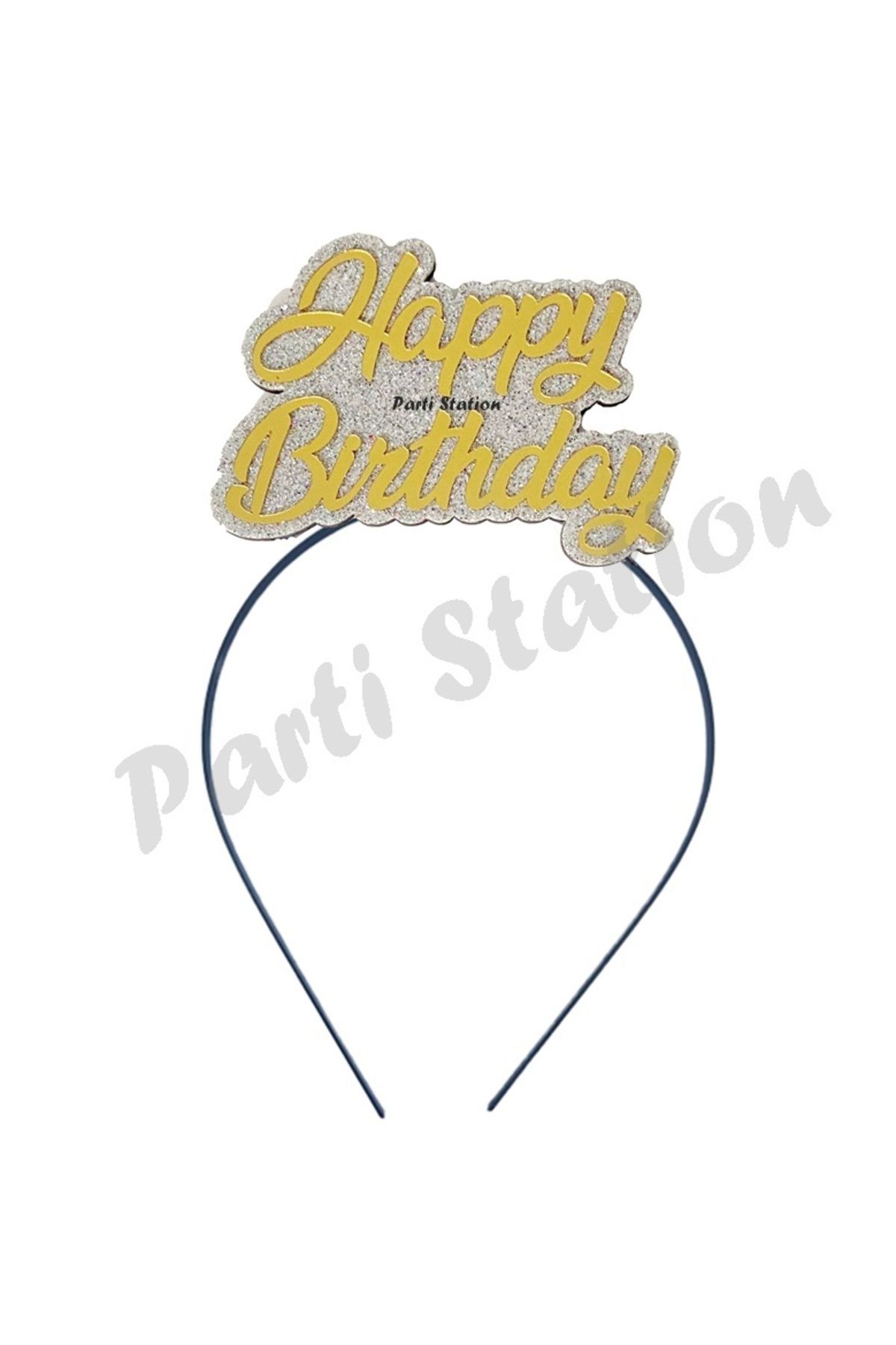Gold happy hot sale birthday crown