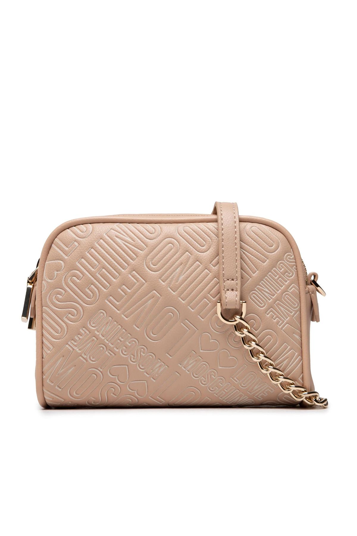 Moschino nude bag top