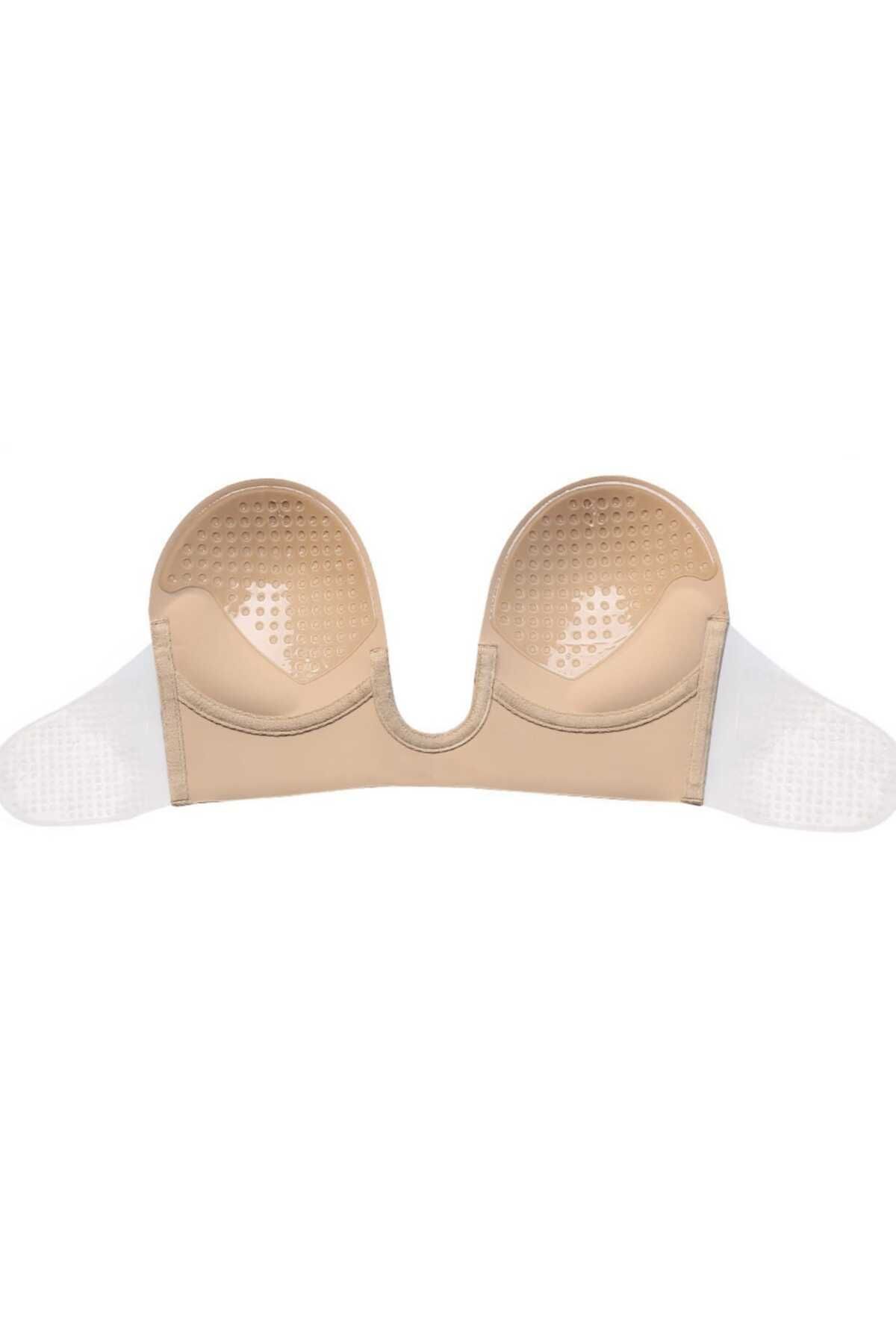 MOR SALKIM HOME-Tape with Chest Silicone Lift Pad Self Adhesive D cup pad for strapless low cut dress 2