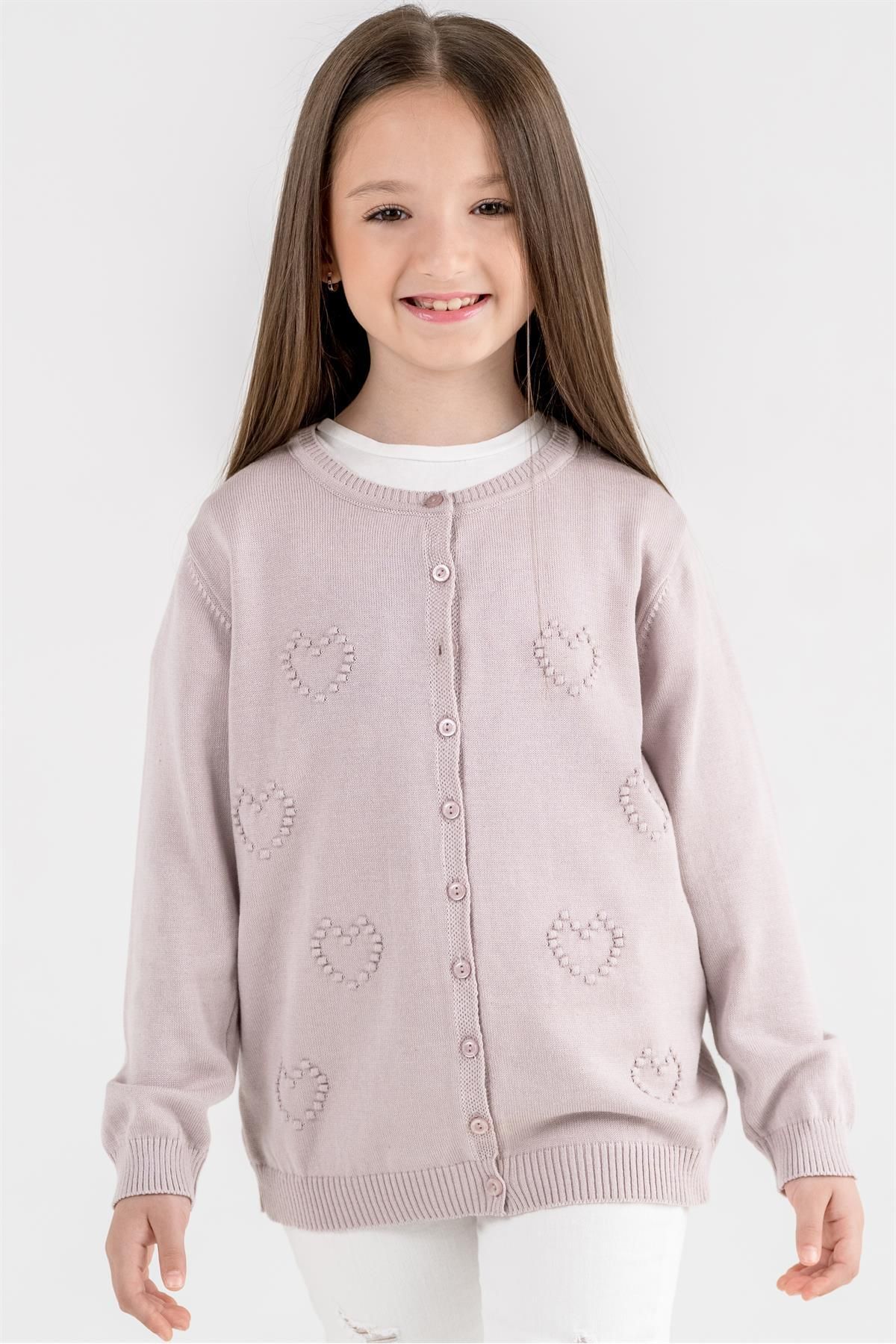 Lilac girls cardigan best sale