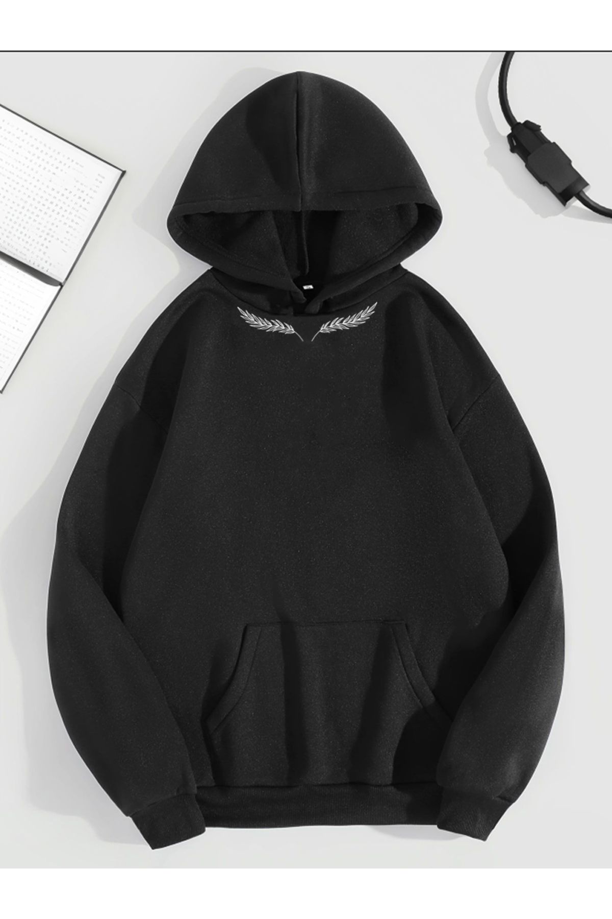 Supreme channel hooded sweatshirt black outlet