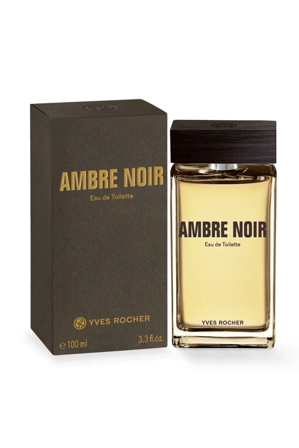 Yves Rocher Ambre Noir چوبی، قوی و مردانه - ادوتویلت 100 میلی لیتر