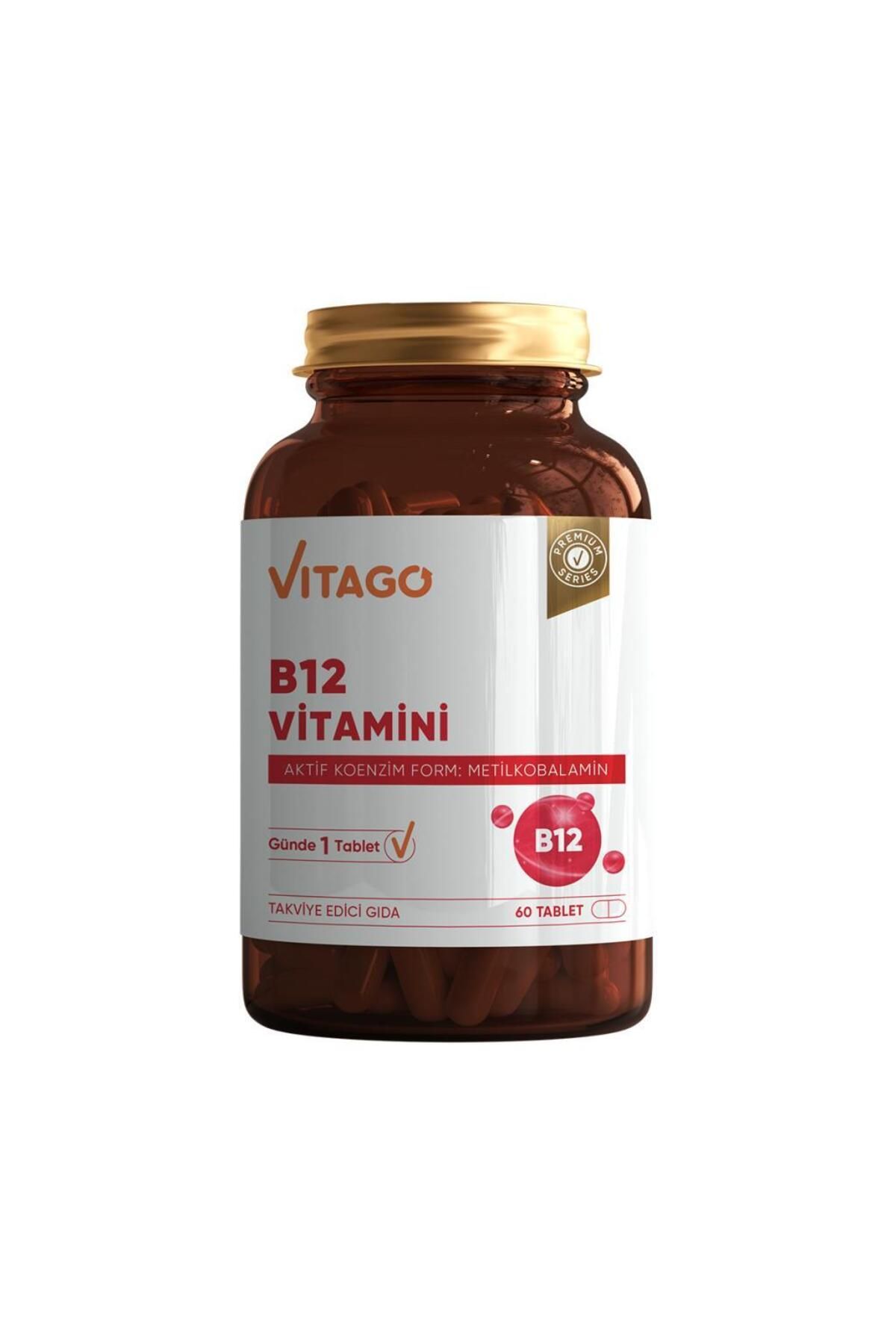 Vitago ویتاگو ویتامین بی۱۲ قرص ۵۰۰ میکروگرم ۶۰ عددی