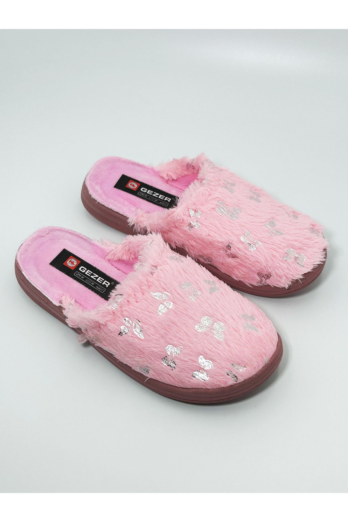 GEZER Papuci De Casă De Iarnă Cu Talpă Anti-alunecare Cu Model Fluture Pentru Femei Zshoes Femeie - 38