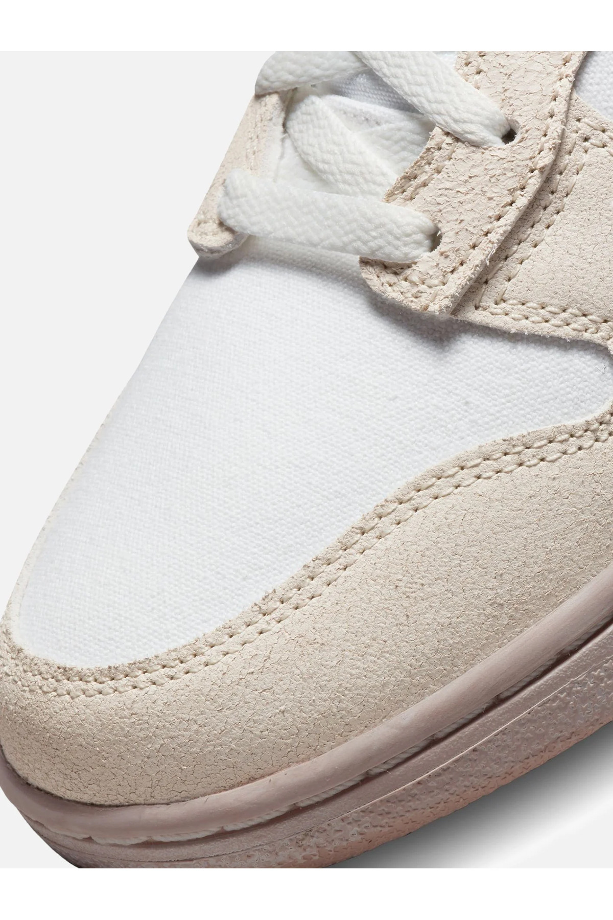 کفش Nike نایکی ورزشی مردانه Dunk High Retro Premium 'Cracked Leather Swoosh' اورجینال - تصویر 6