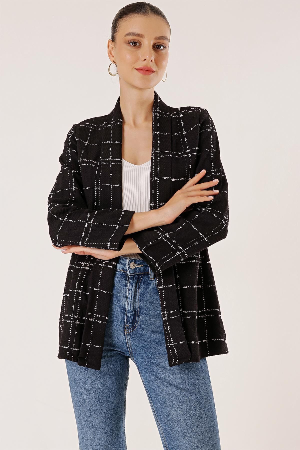 Chanel hotsell plaid jacket
