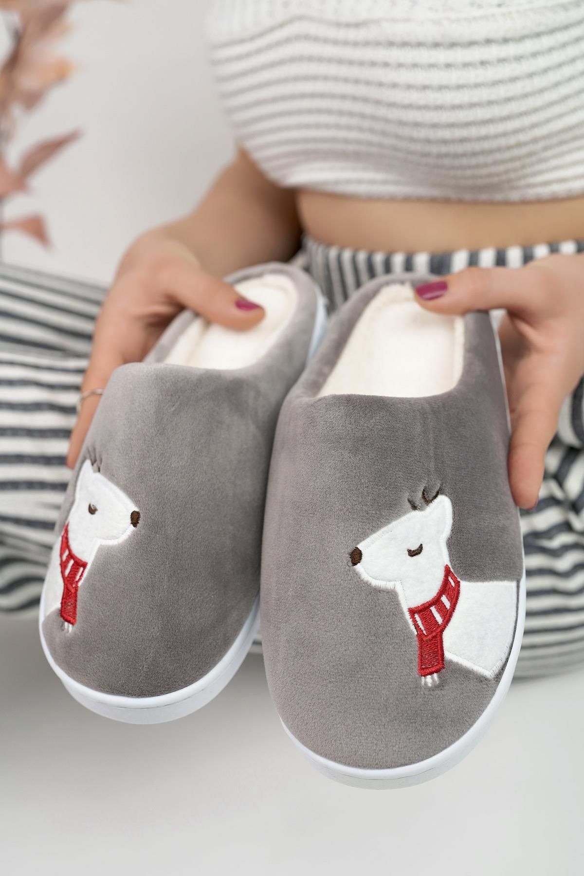 Ice bear slippers store