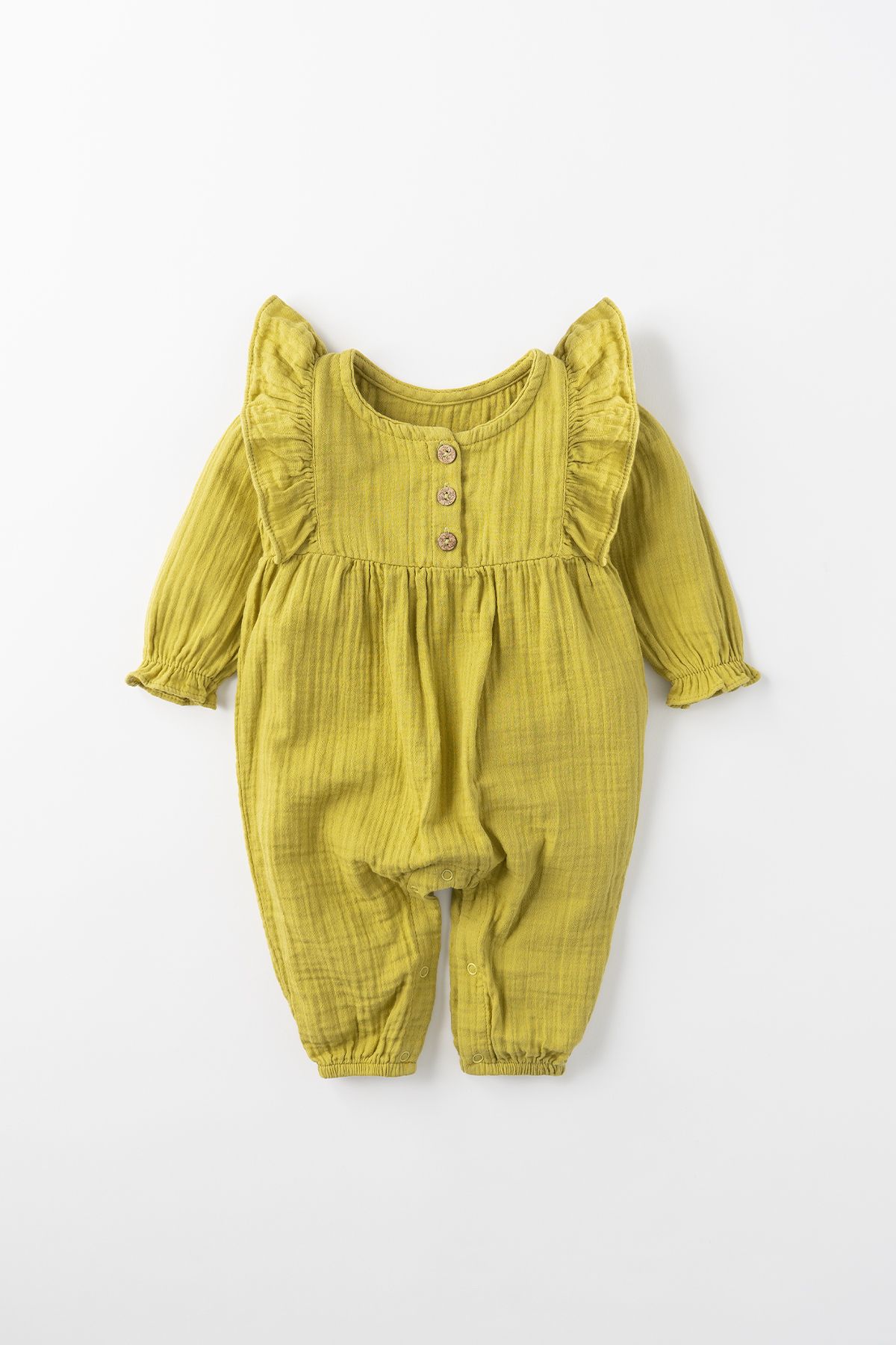 Banamio Odelia Baby Girl Muslin Jumpsuit Trendyol