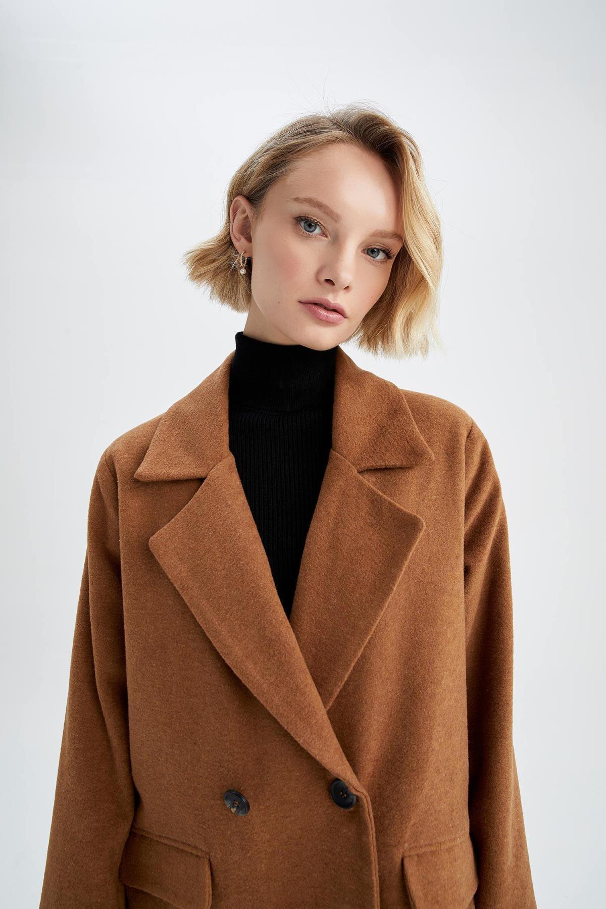 پالتو زنانه دفاکتو | X2182AZ22WN Defacto - Image 8