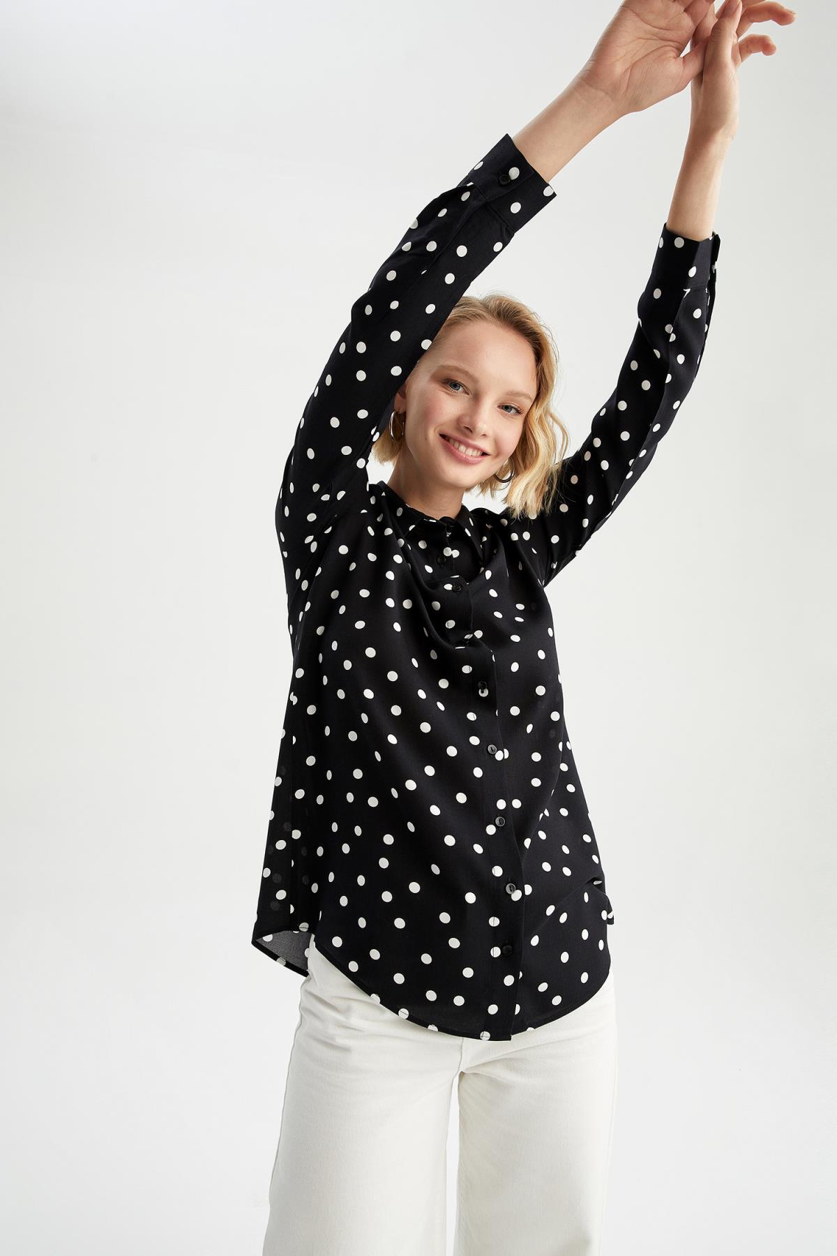 تونیک زنانه دفاکتو | T0609AZ22AU Defacto - Image 4