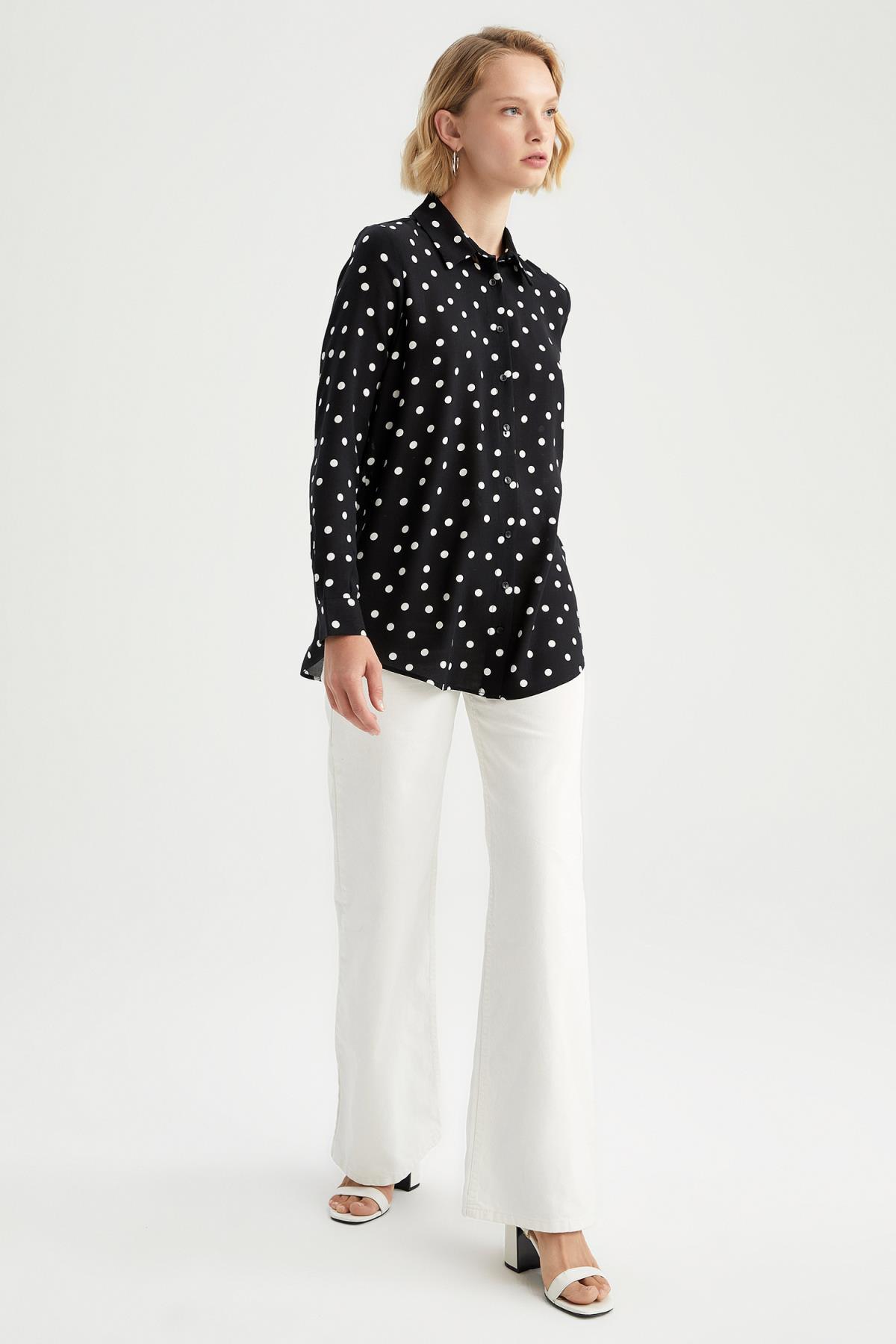 تونیک زنانه دفاکتو | T0609AZ22AU Defacto - Image 2