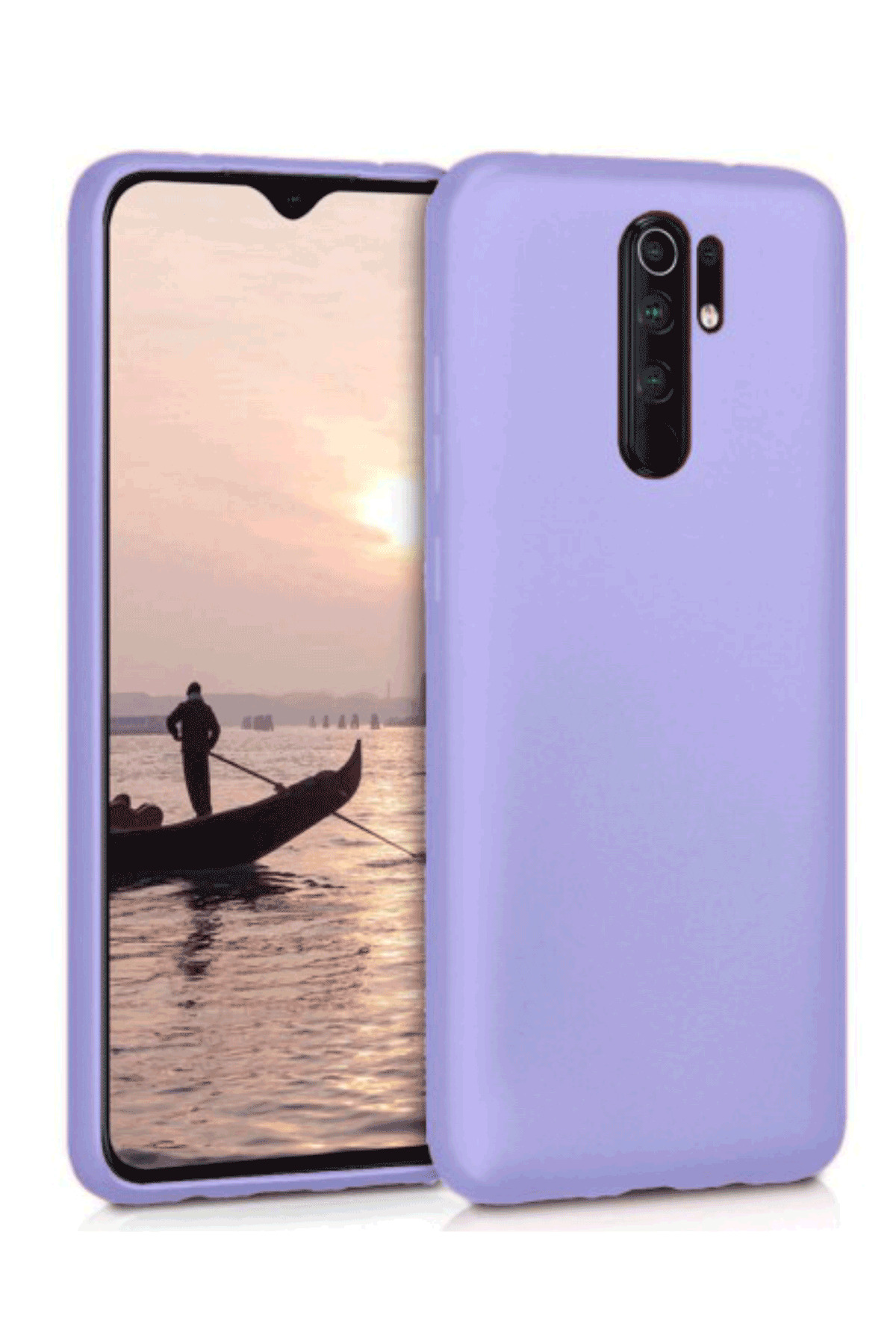 Xiaomi Redmi 9 Case Camera Protected Silicone Rubber Back Cover