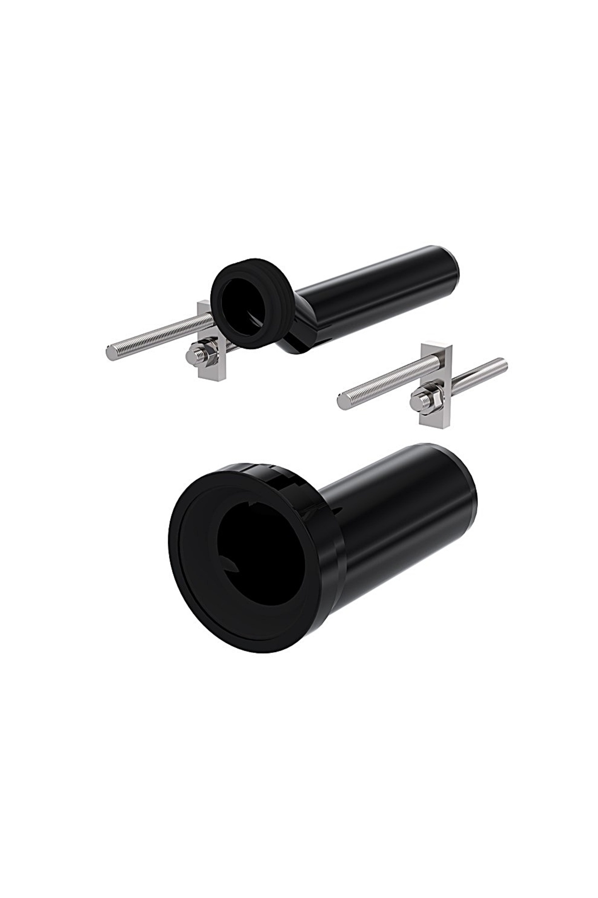 Yt235 Universal Wall-Hung Toilet Adjustable Pedestal Mounting Set 25mm Axis Offset Kit Compatible with All Toilets