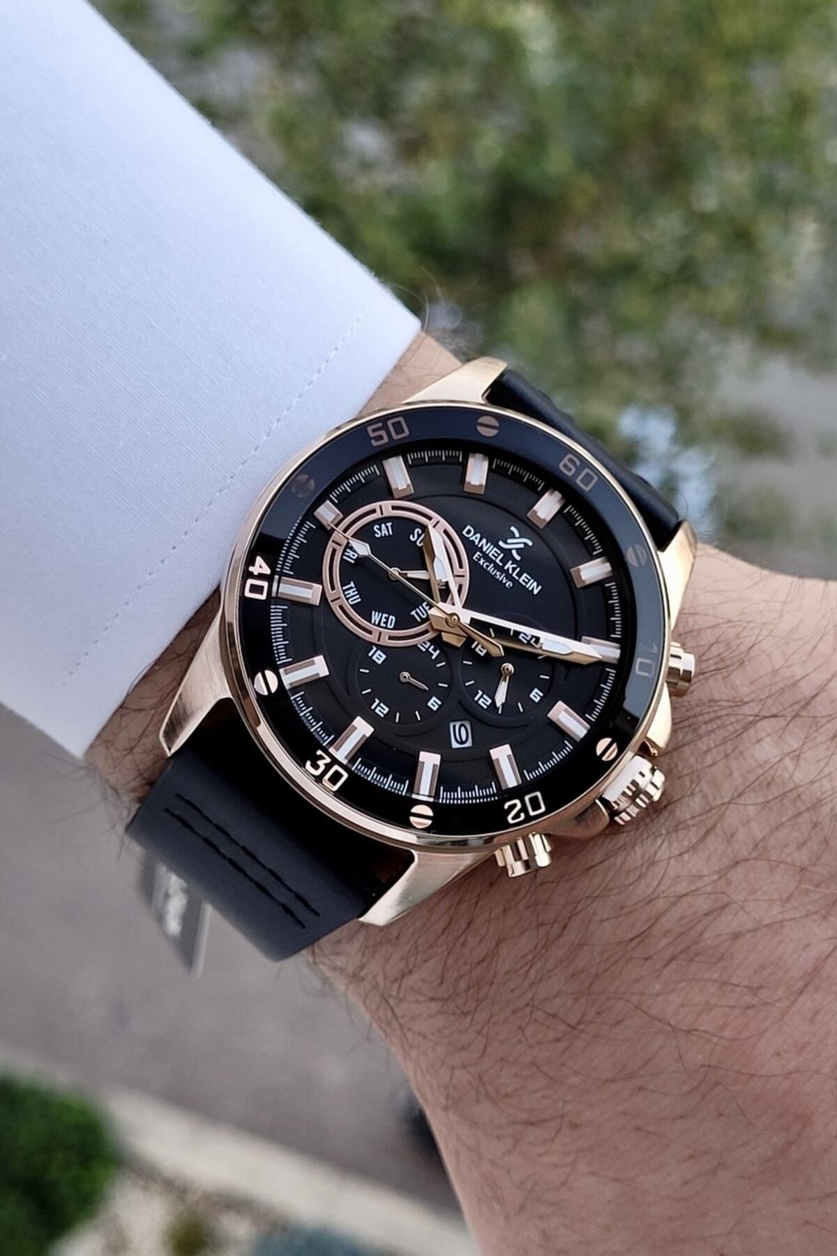 Daniel Klein Watch Metallic Black Trendyol
