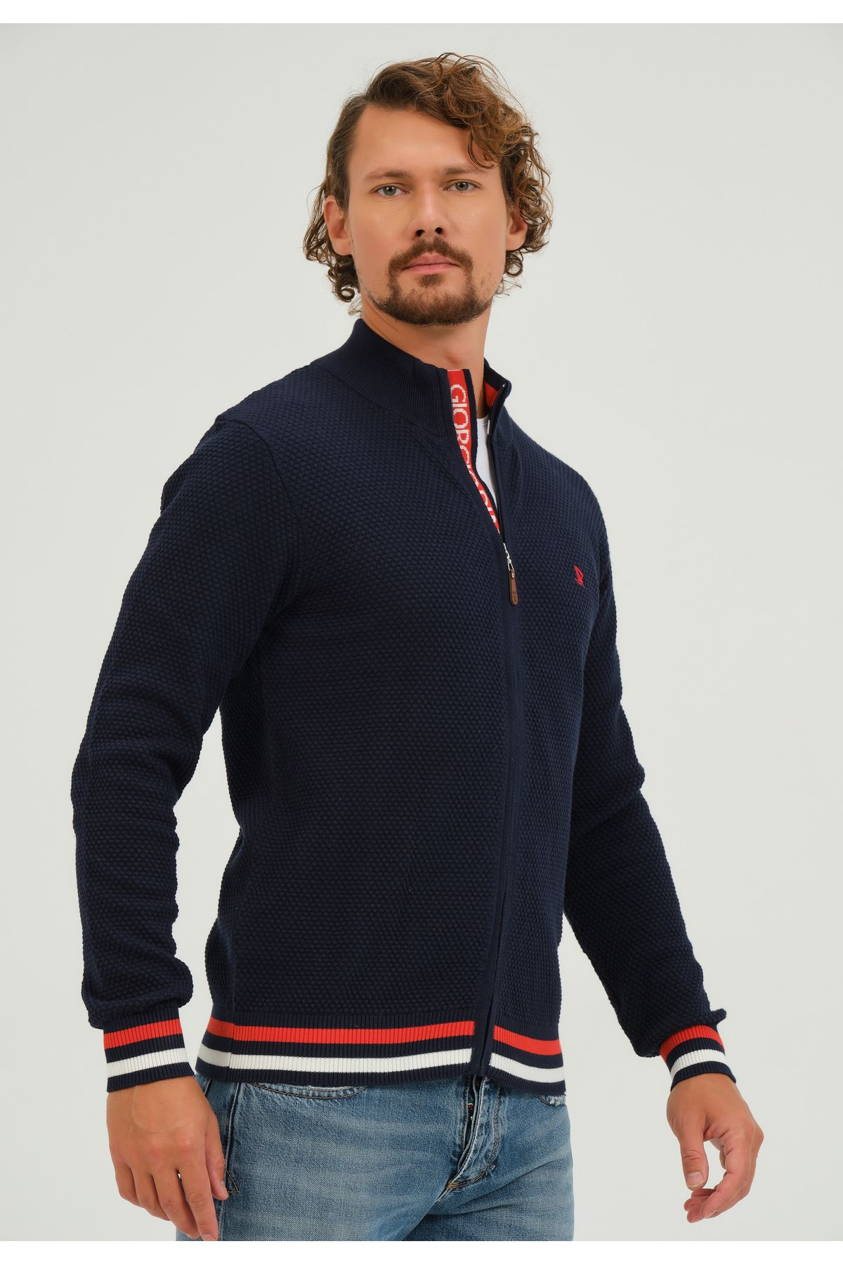 Armani jeans cardigan mens sales