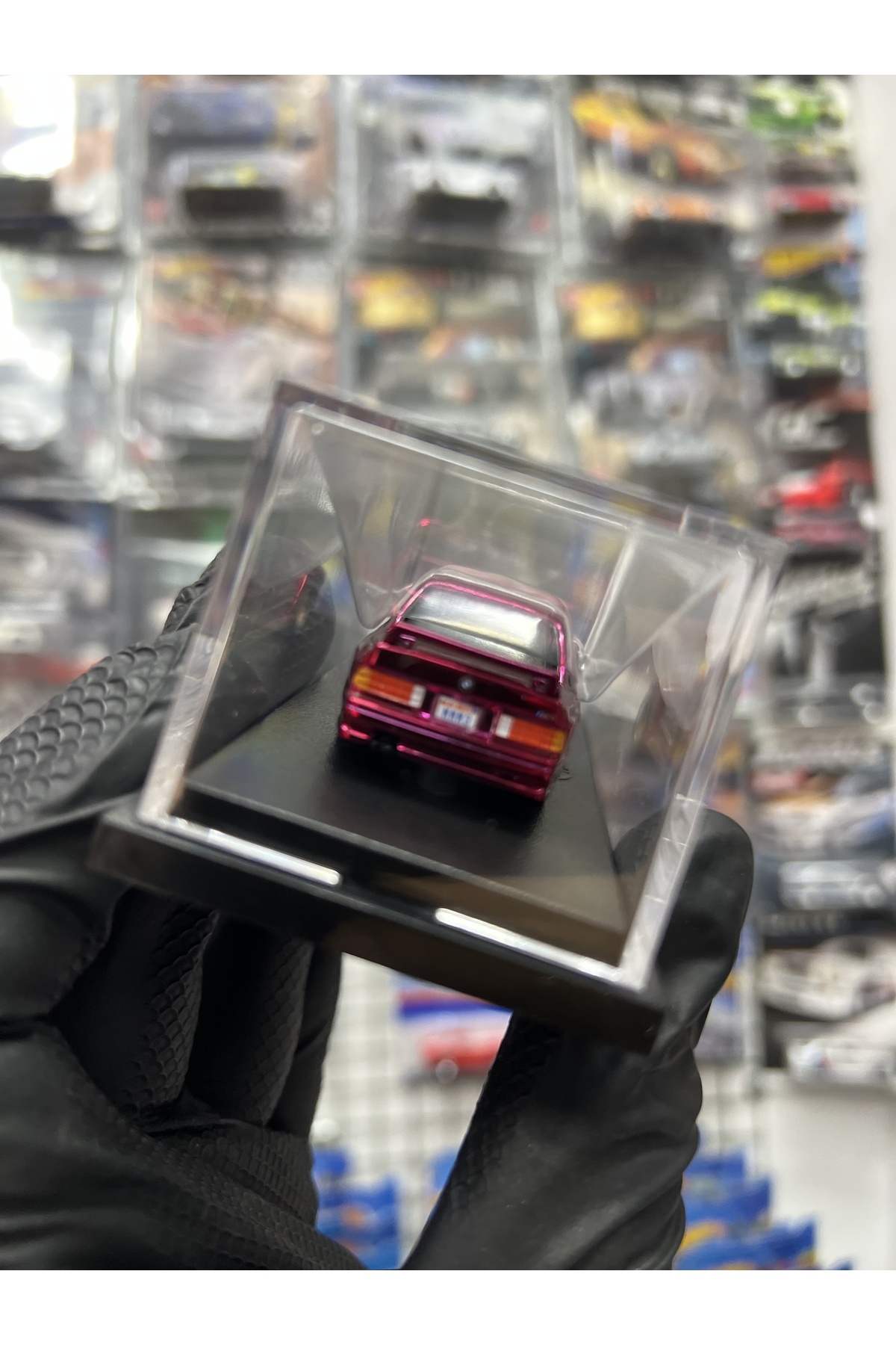 Hot Wheels RLC Exclusive 1991 BMW M3, Rouge, échelle 1/64, Métal, Neuve