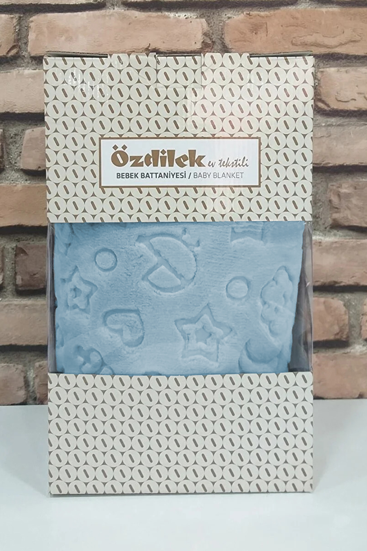 Özdilek Bebek Battaniyesi Yeni Model Mavi fotoğrafı 2 (önizleme)