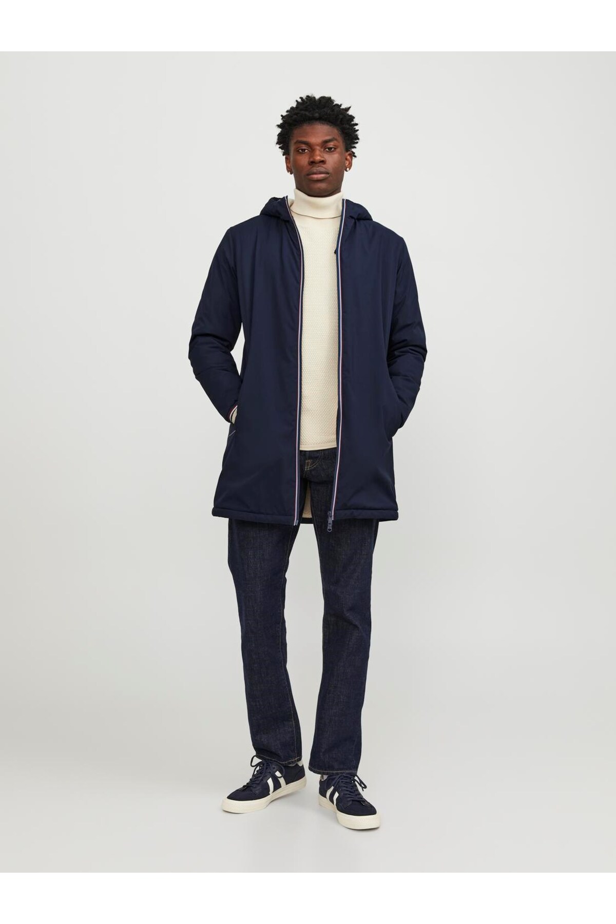 کاپشن مردانه راسته آستین بلند | جک اند جونز Jack & Jones 12243650 - تصویر 7