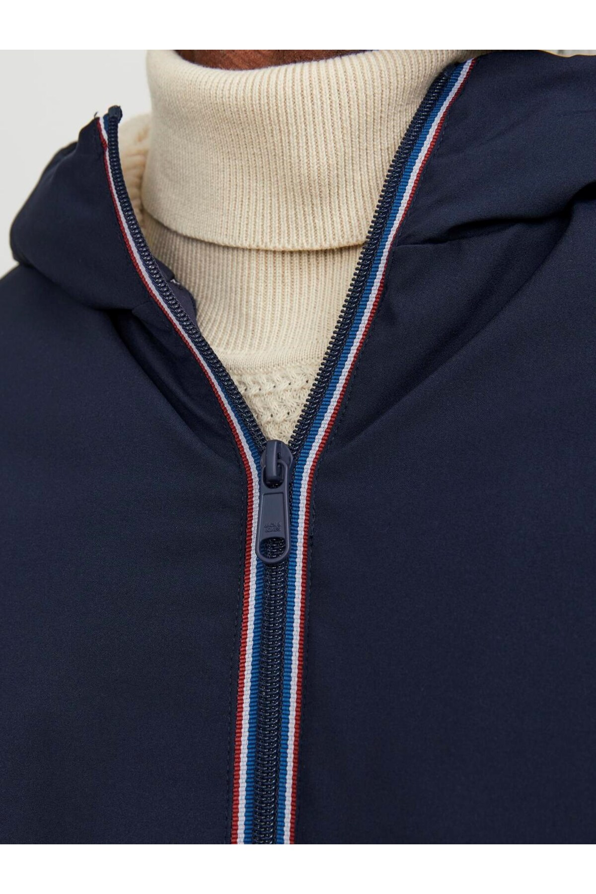 کاپشن مردانه راسته آستین بلند | جک اند جونز Jack & Jones 12243650 - تصویر 4