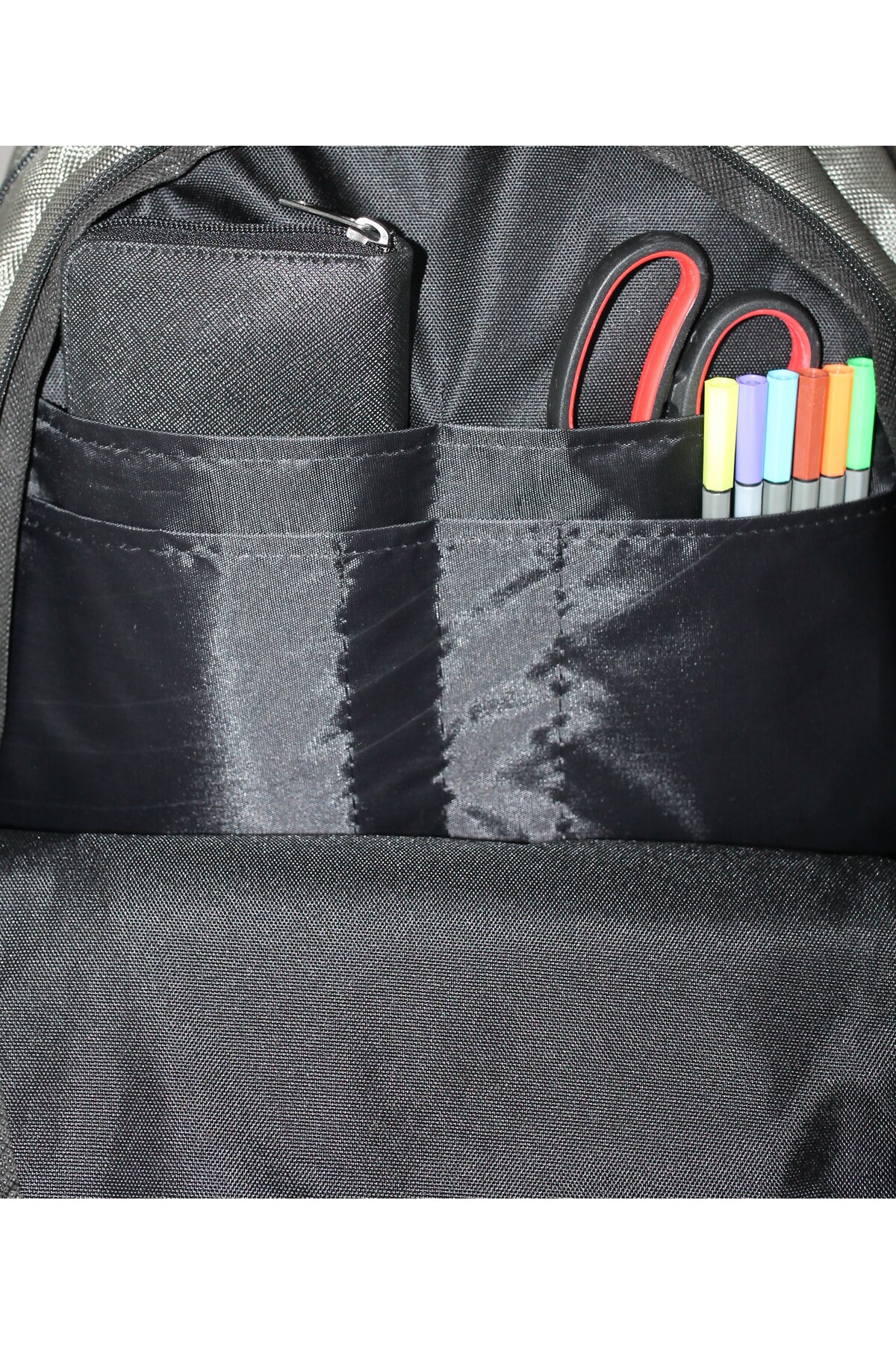 کوله پشتی زنانه مشکی Elentra | ElntDgci اورجینال - تصویر 5