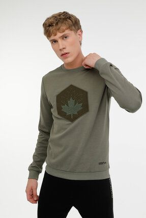 Lumberjack ML ARON 16SD4001 3PR Haki Erkek Sweatshirt Fiyat Yorumlar Trendyol