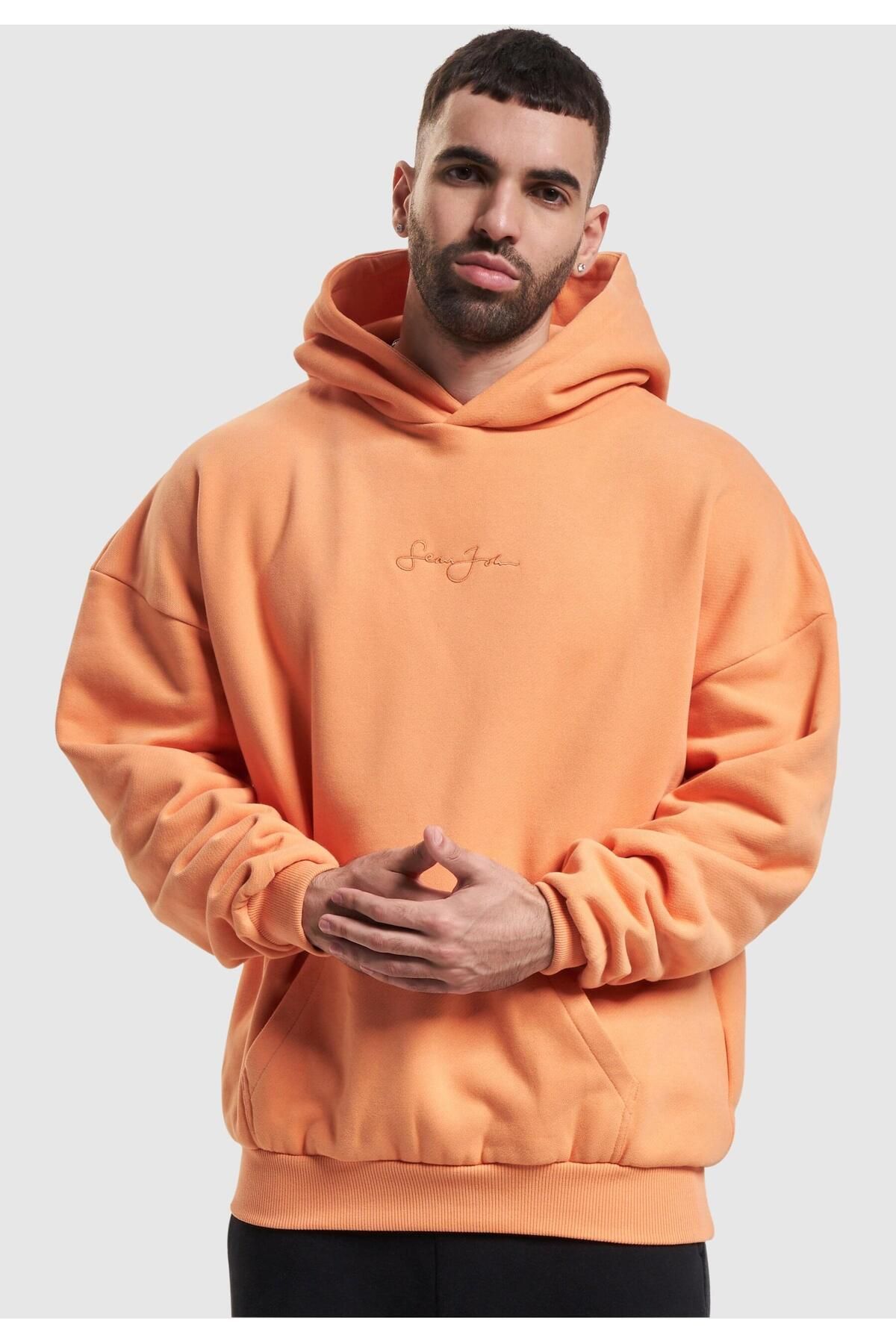Sean John Sweatshirt Orange Regular Fit