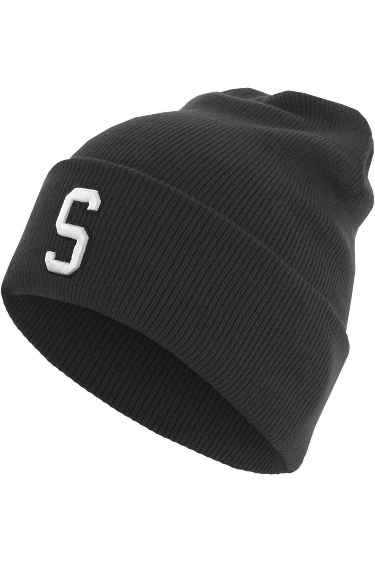 MSTRDS-Accessoires Beanie mit Buchstaben-Cuff 1