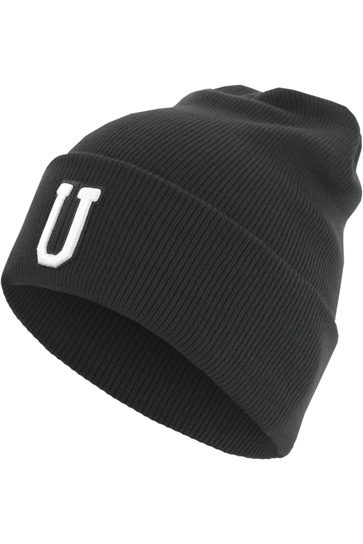 MSTRDS-Accessoires Beanie mit Buchstaben-Cuff 1