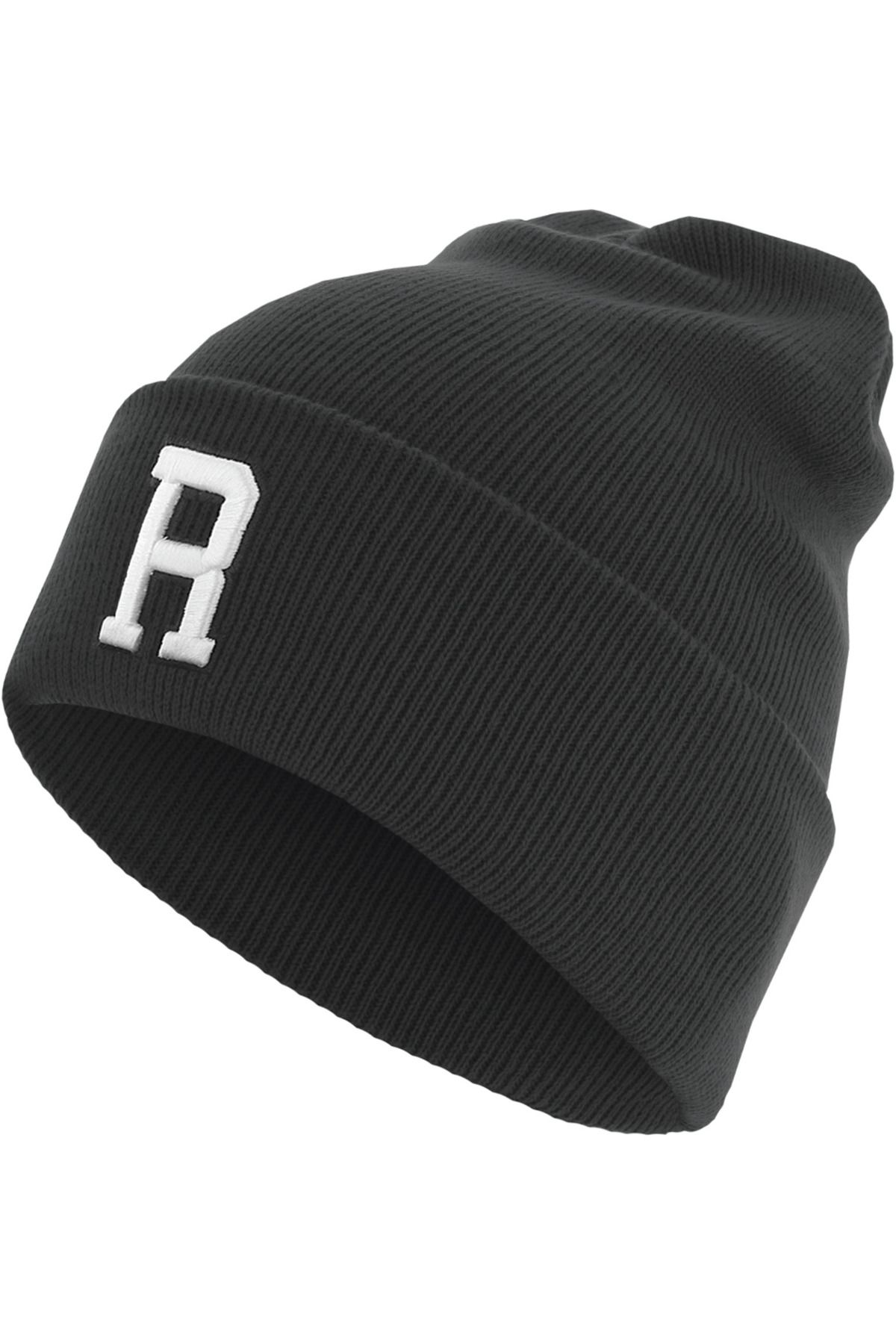 MSTRDS-Accessoires Beanie mit Buchstaben-Cuff 1