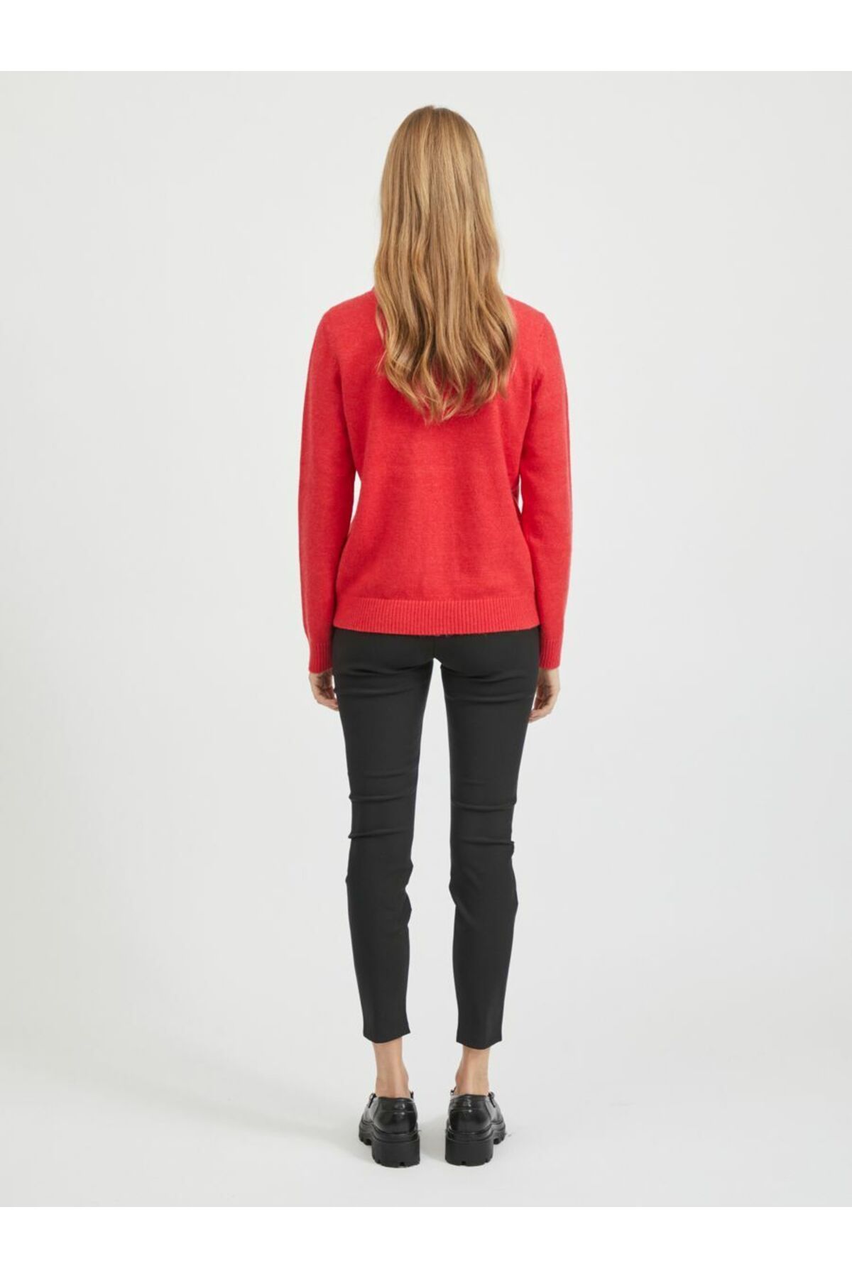 VILA-Strickpullover Rundhalsausschnitt 4