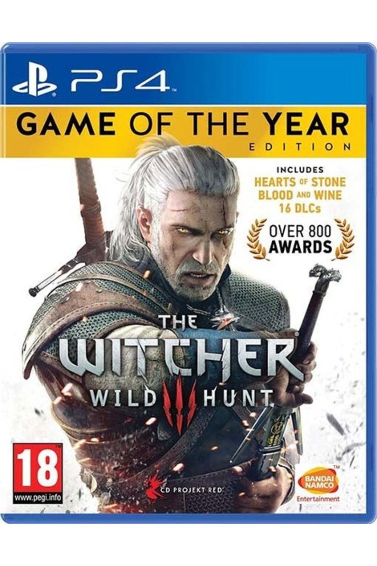 Warner Brothers The Witcher 3: Wild Hunt - GOTY PS4