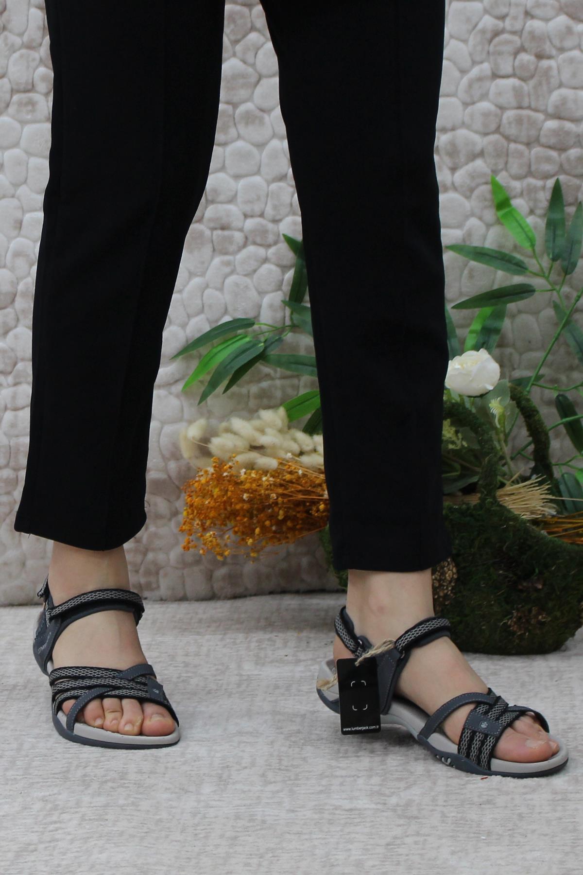 Lumberjack  Eftal 3FX Anatomik Hafif Rahat Esnek Kadın Sandalet - Görsel 2