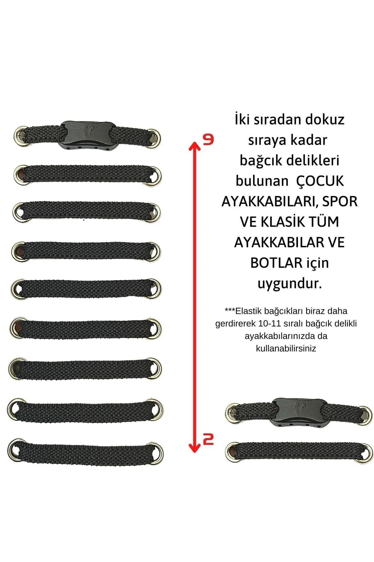 sogex-New Generation Red Smart Takbırak Elastic Lacing 6
