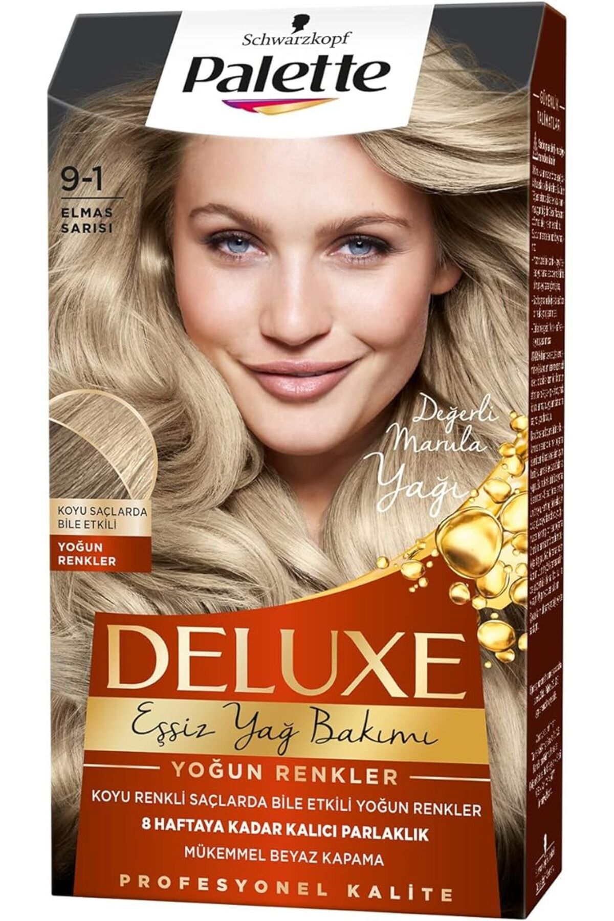 رنگ مو پلت DELUXE (3ADET)