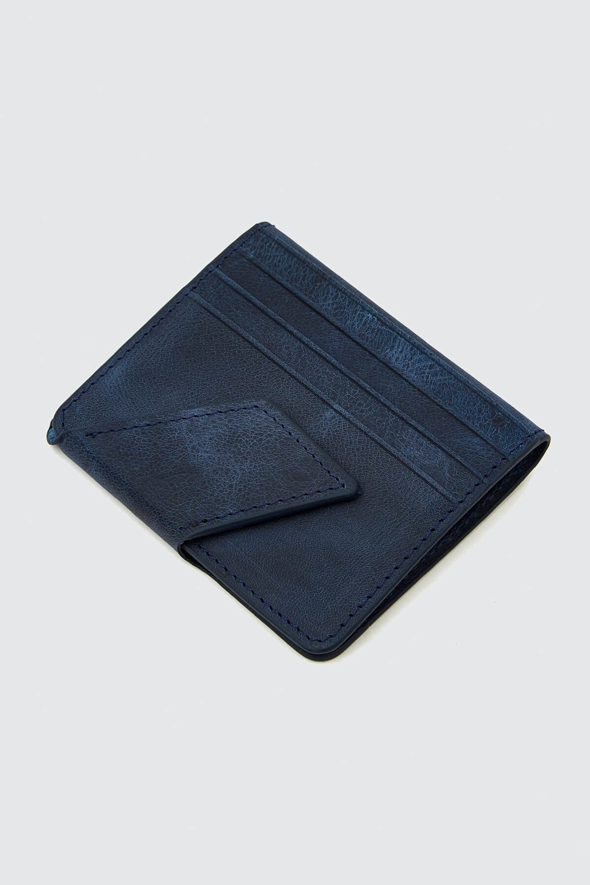 کیف پول مردانه آبی سرمه ای Deriza | DRZ5033 اورجینال - تصویر 6