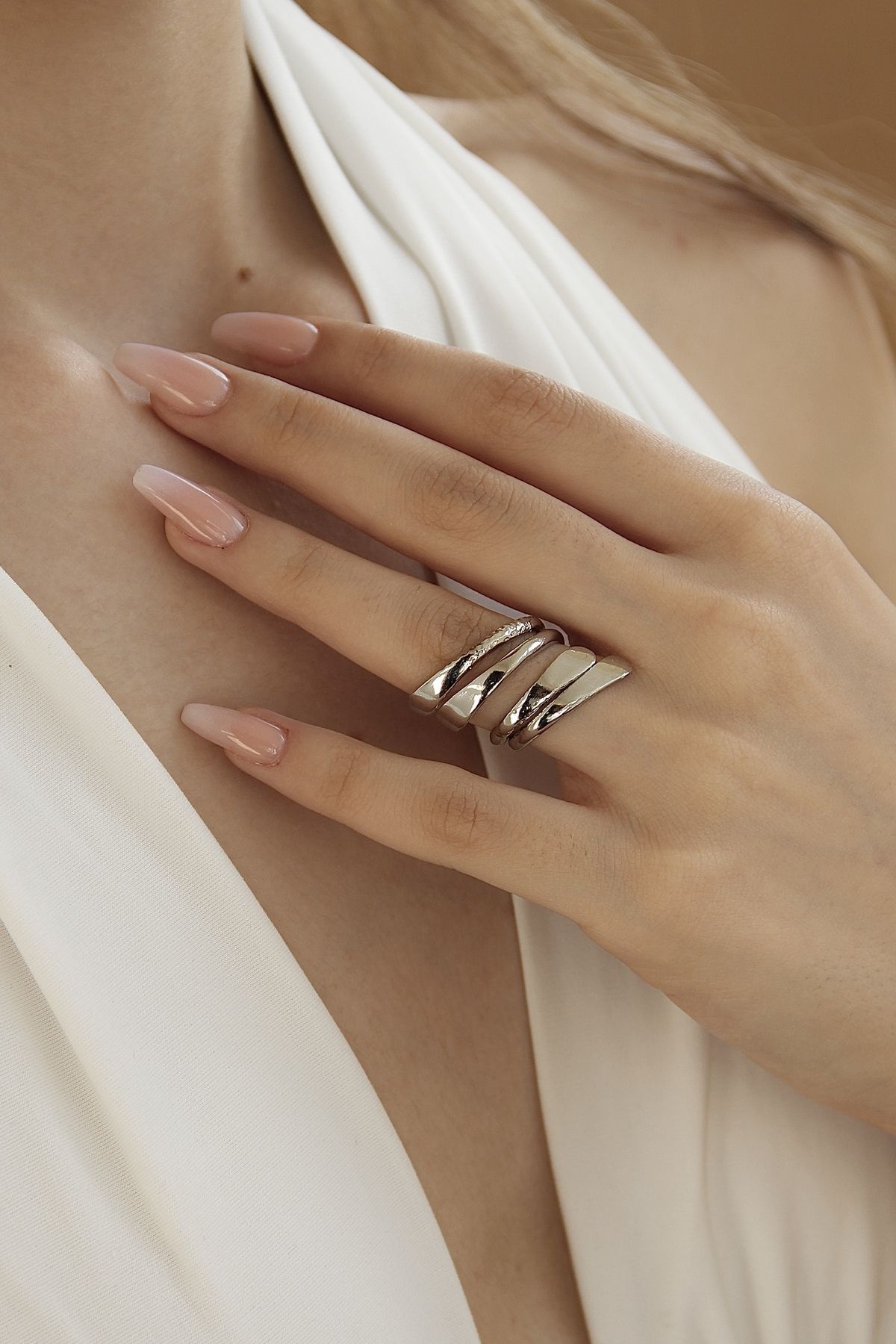 Silver trinity 2024 ring