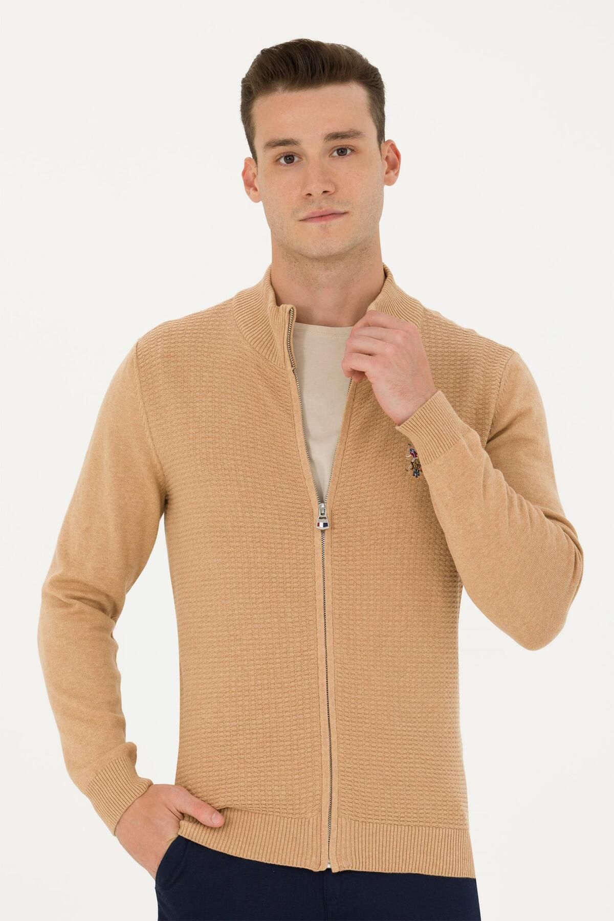 ژاکت بافتنی مردانه باریک Us Polo Assn G081Sz0Th-1629653-Fw U.S. Polo Assn.