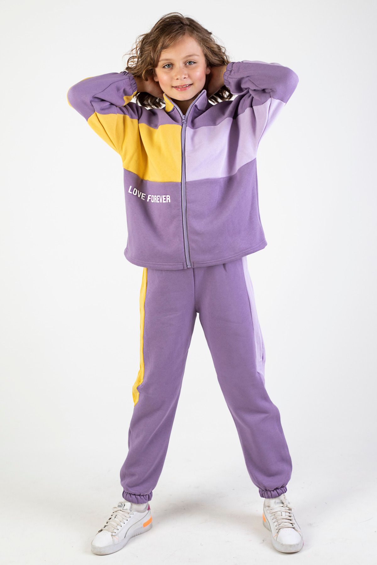 Kids cheap purple tracksuit