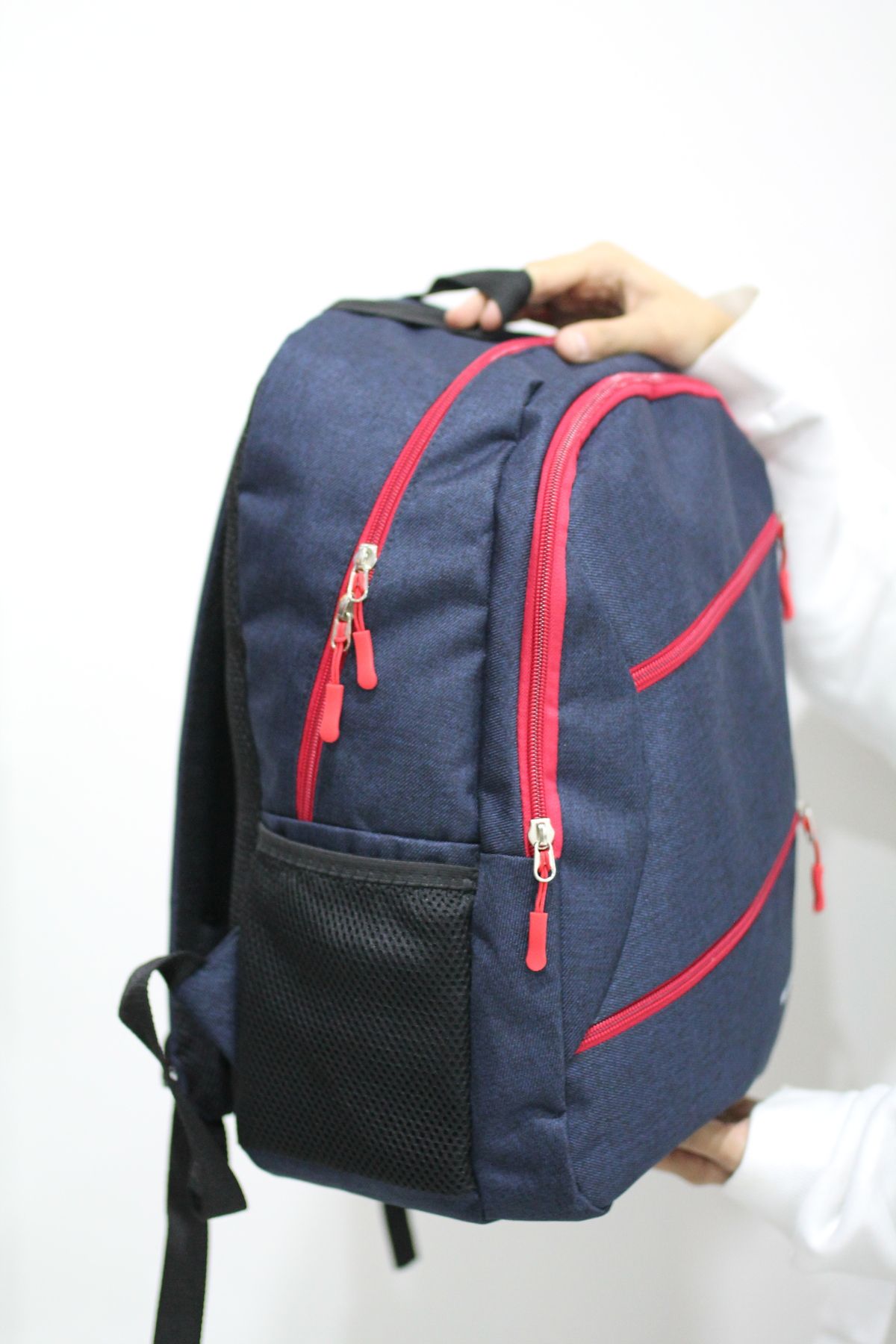 Hiking bag top with laptop compartment