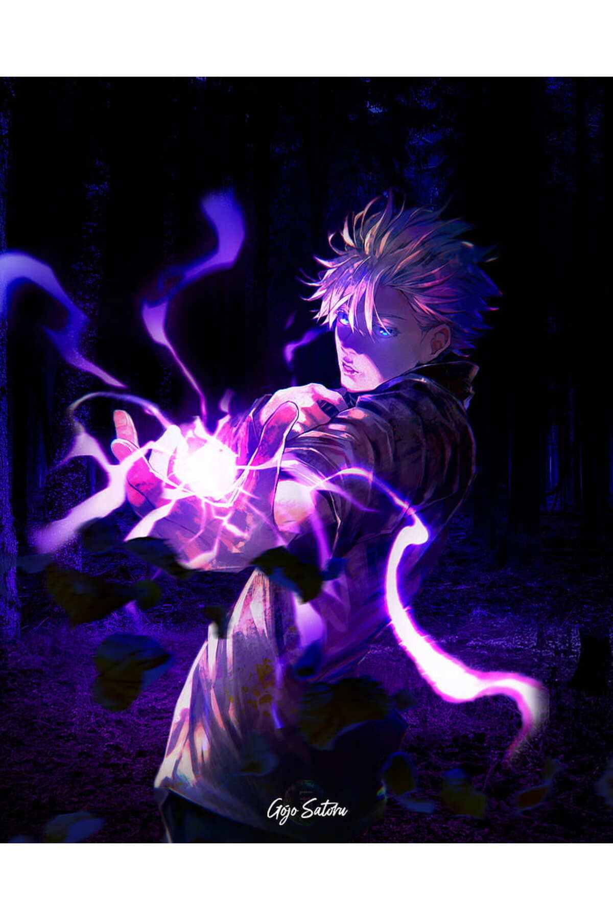 512 STORE Satoru Gojo - Jujutsu Kaisen Poster Xl 30x40 - Fiyatı