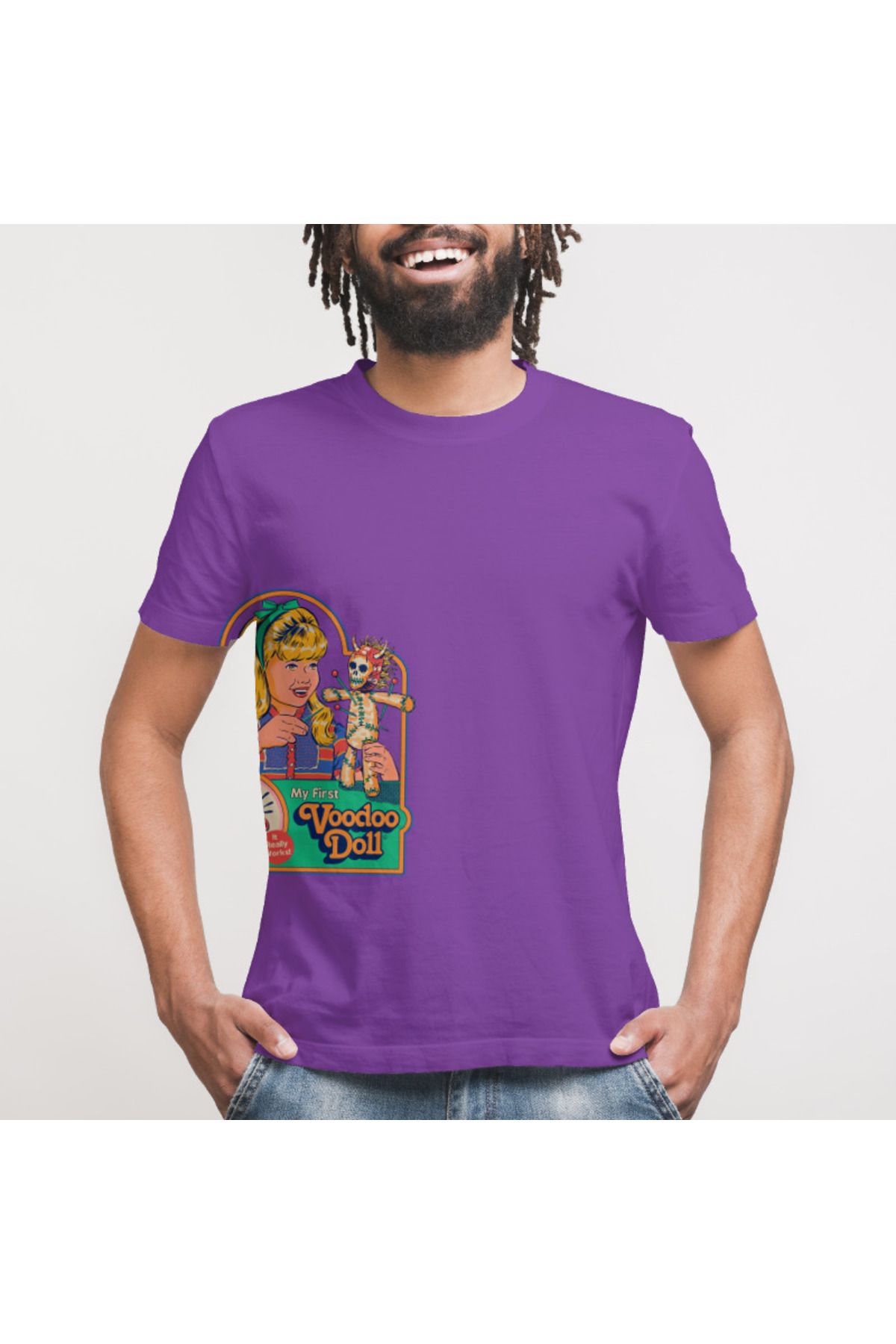 Built By Crazy-Primul meu tricou unisex pentru păpușa voodoo 4