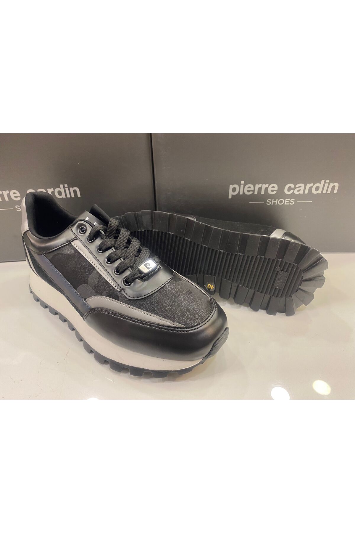 کفش کژوال مردانه راسته | پیر کاردین Pierre Cardin 28231 - تصویر 4