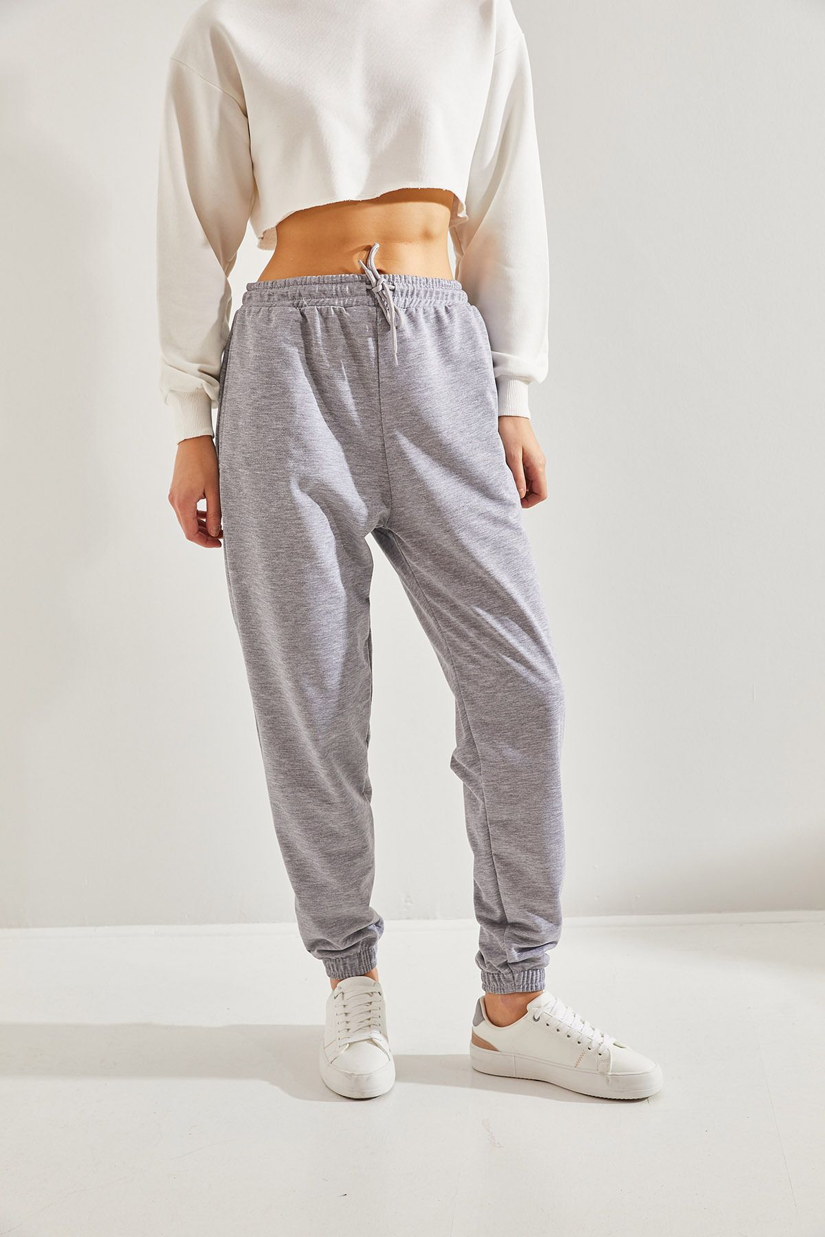 Elastic waistband sweatpants 2025