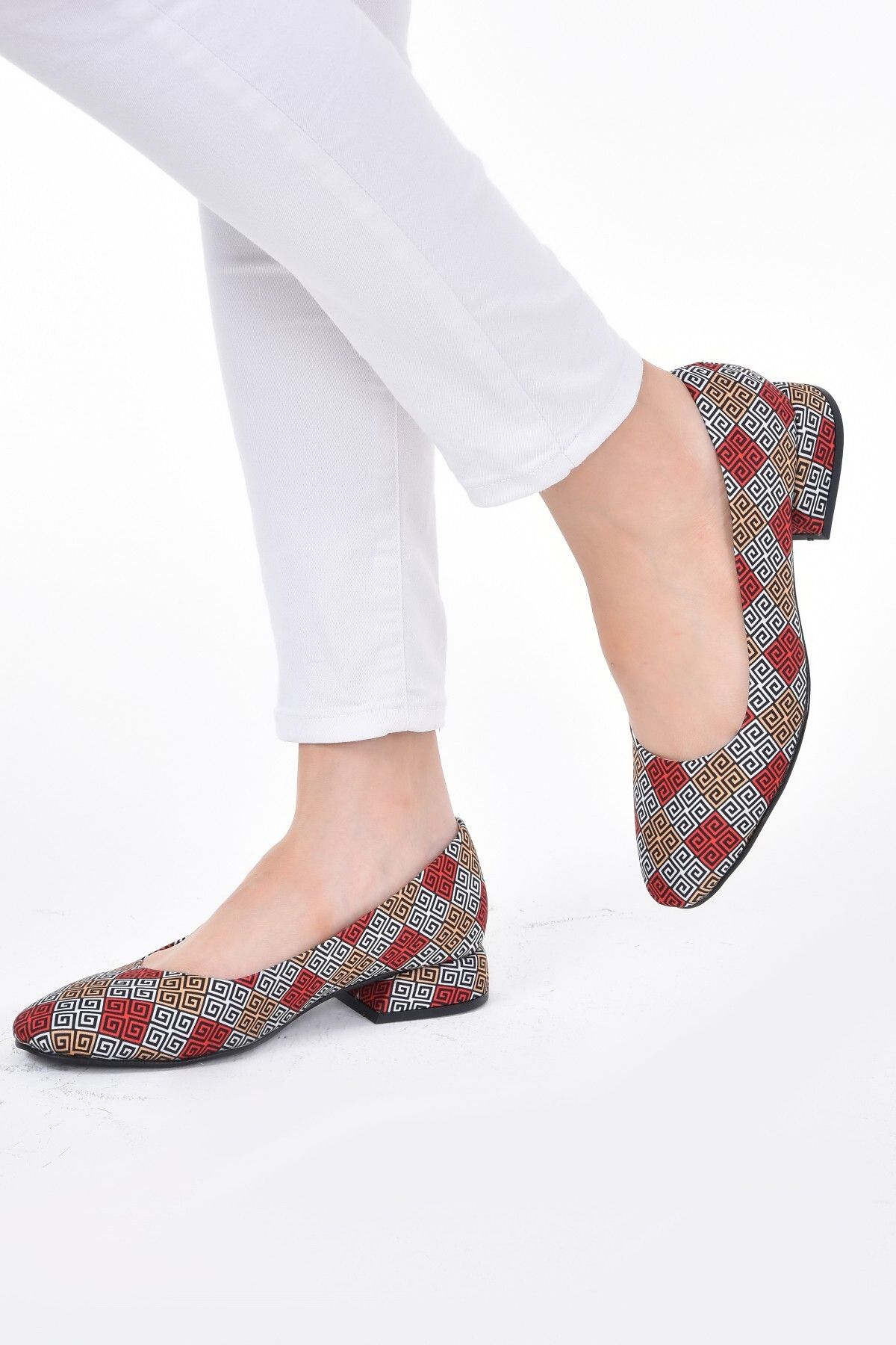 BAGAND-Pachet eșarfă geantă cu pantofi imprimată Model 19 - 39 8