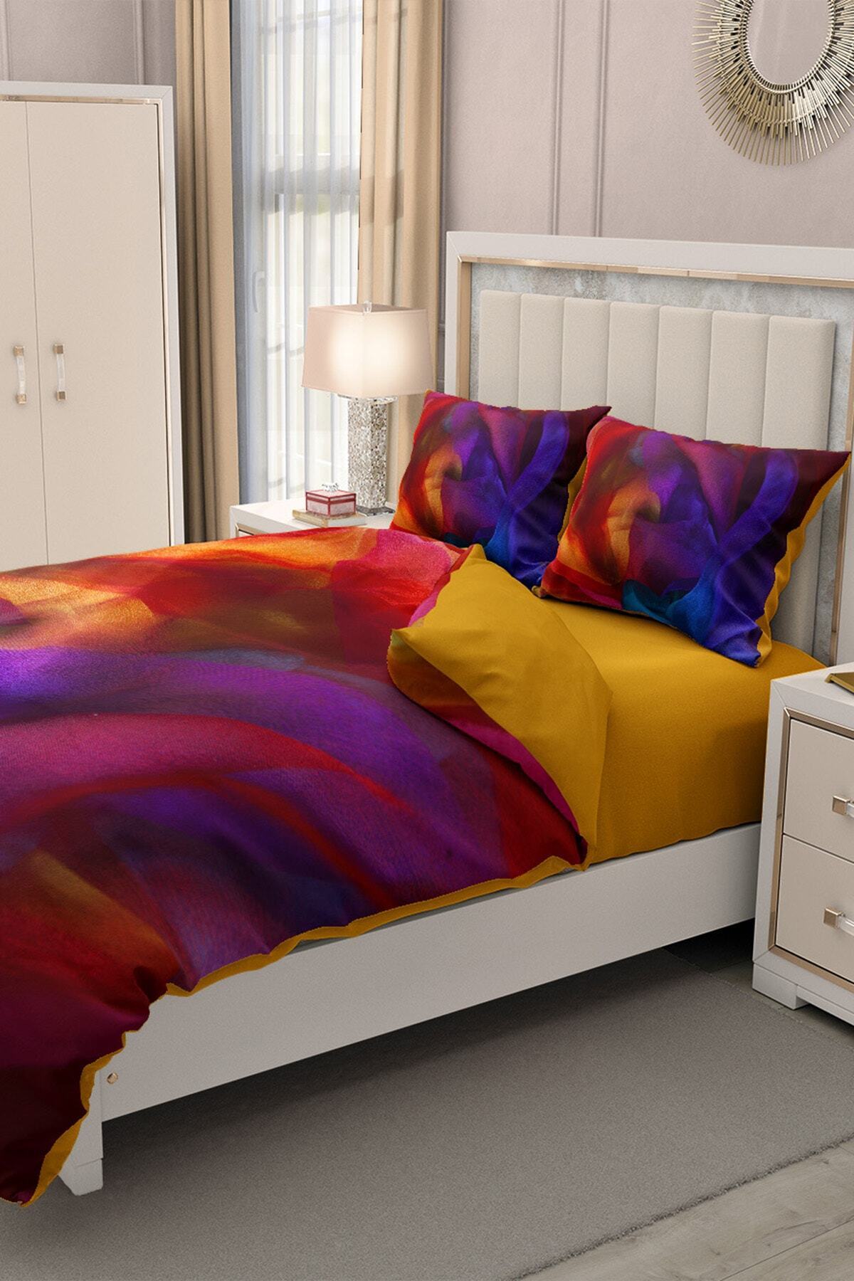 سرویس روتختی  زرد مونوهومMonohome | MONOHOME32838 اورجینال - تصویر 4