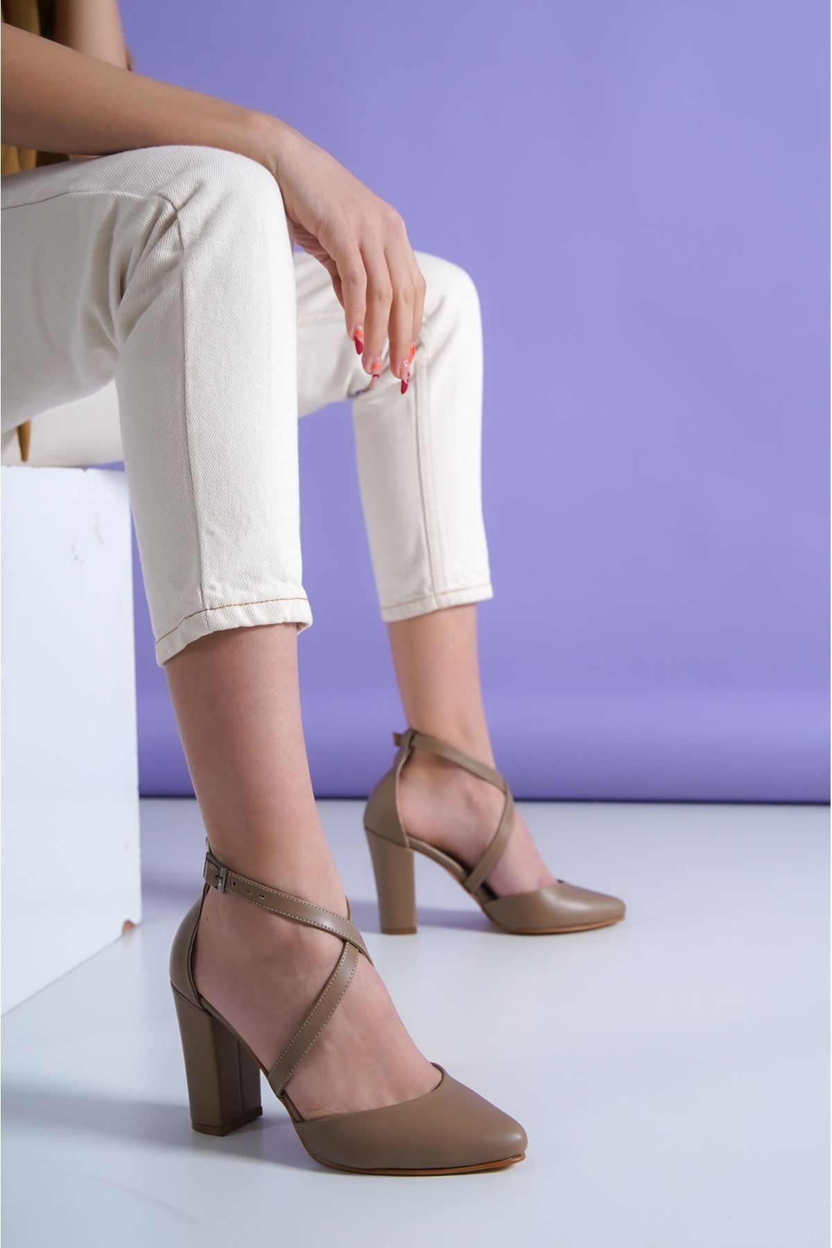 Mink cheap court shoes